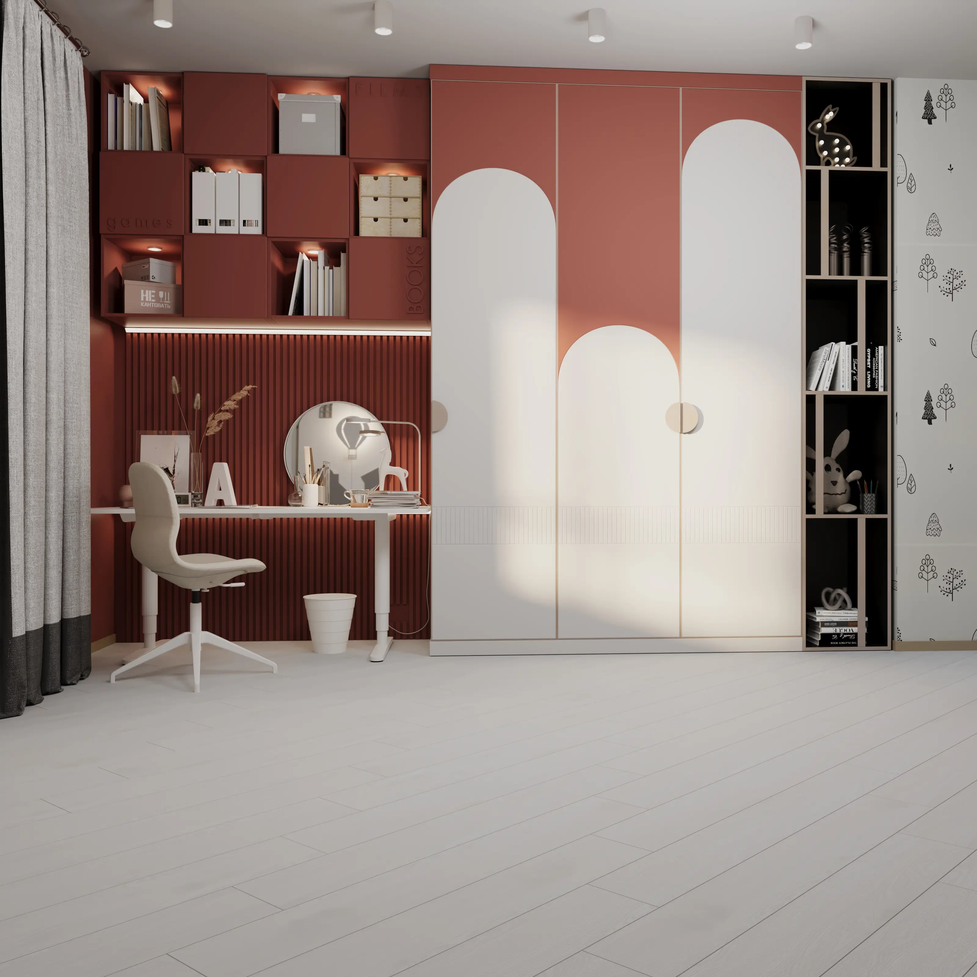 SPC плитка Дуб Москва класс 43 толщина 4 мм 2.16 м²