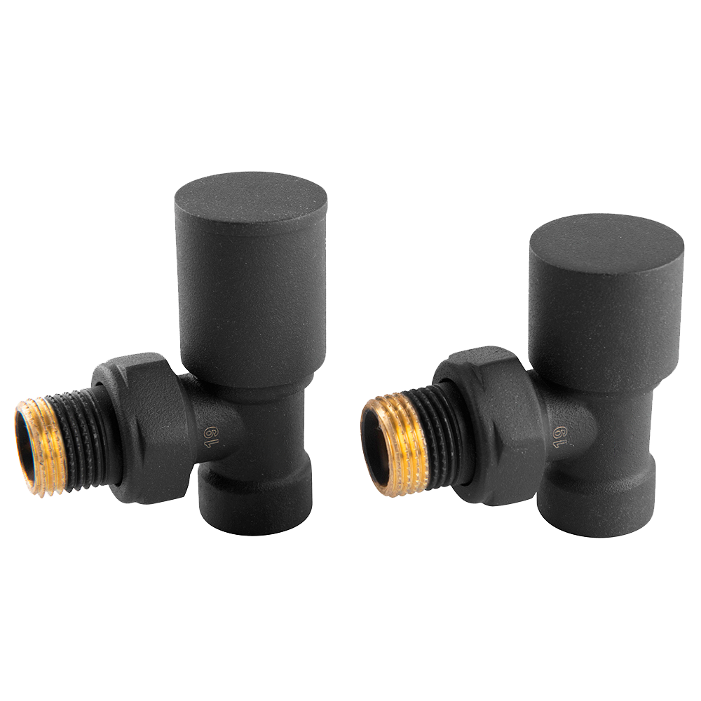 Изображение товара Комплект подключения радиатора угловой Vivaldo ARV 1/2 антрацит