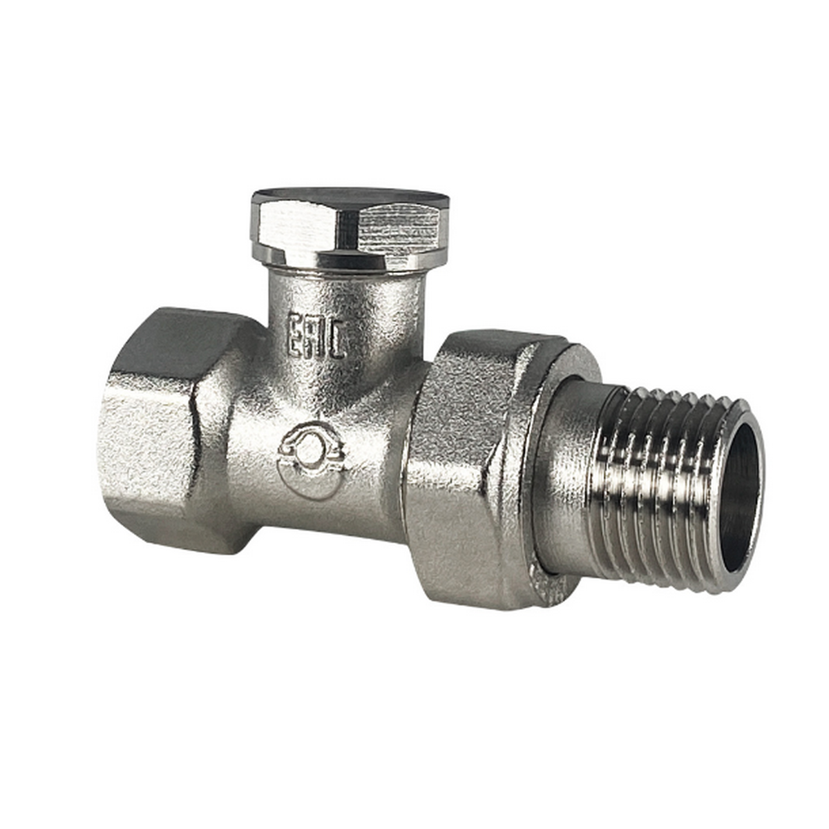 Изображение товара Клапан запорный прямой VALFEX VF.020.N 3/4" латунь