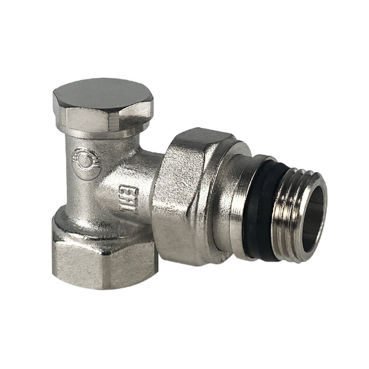 Изображение товара Клапан для радиатора запорный прямой Valfex VF.019.NN. 1/2" латунь