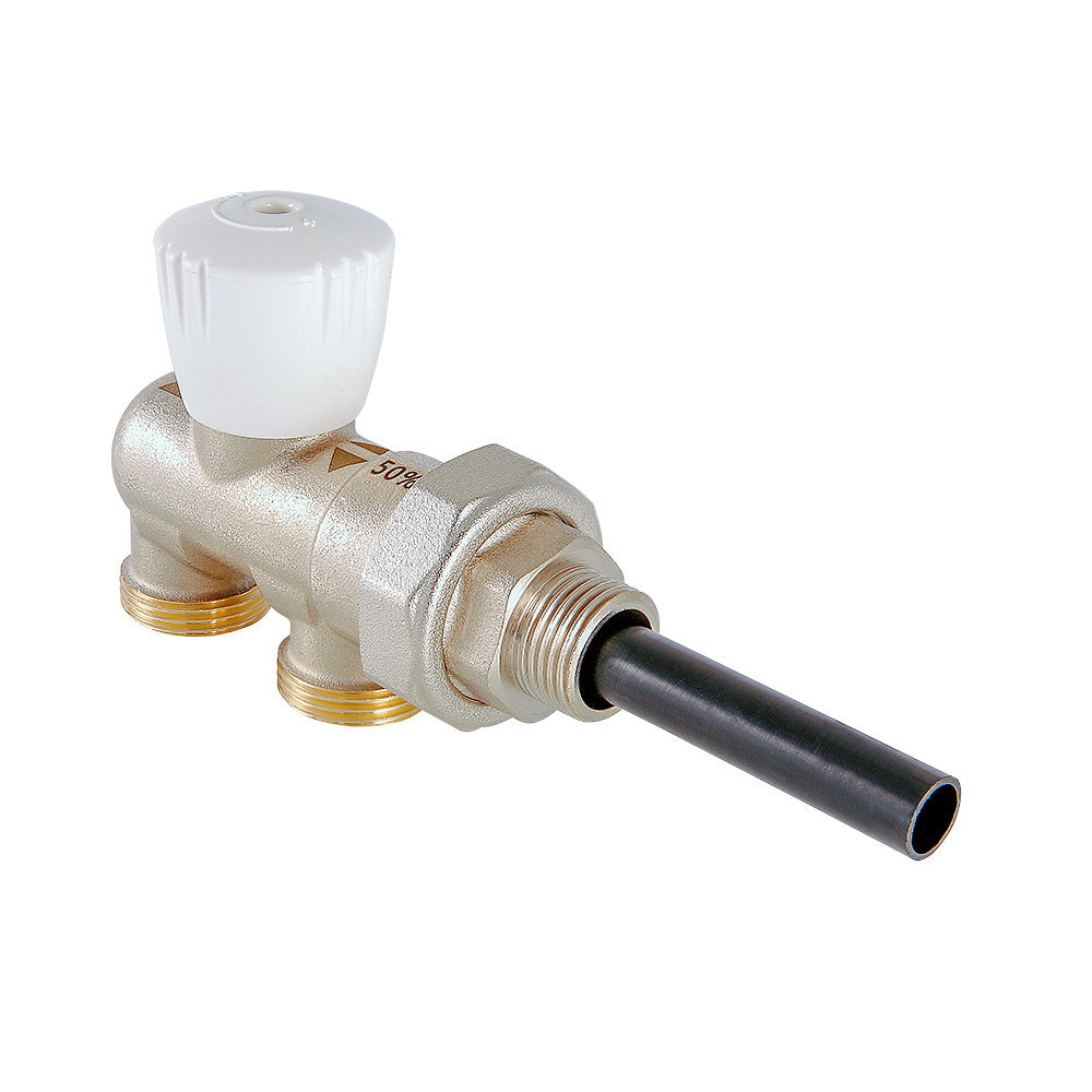 Изображение товара Узел нижнего подключения Valtec VT.022.N 1/2" 3/4" латунь для радиаторов