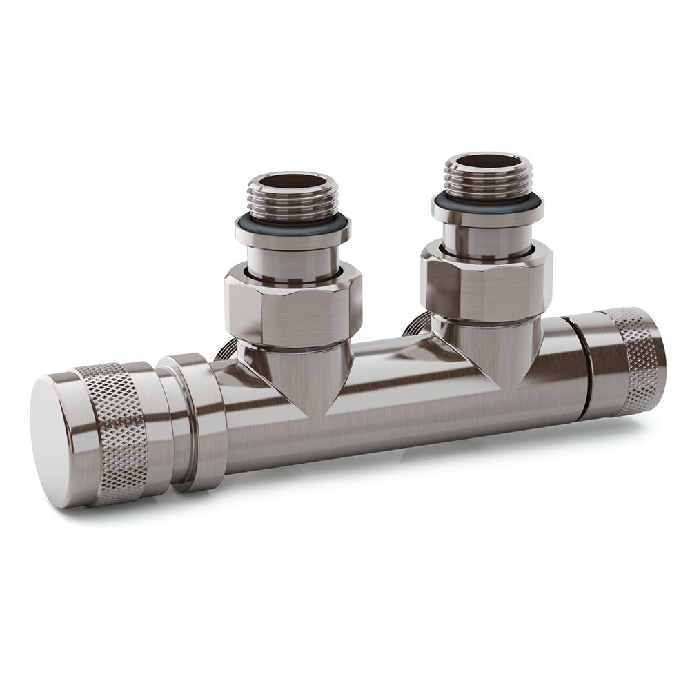 Изображение товара Узел нижнего подключения угловой SR Rubinetterie 0683-1500NSE0 3/4" для радиаторов