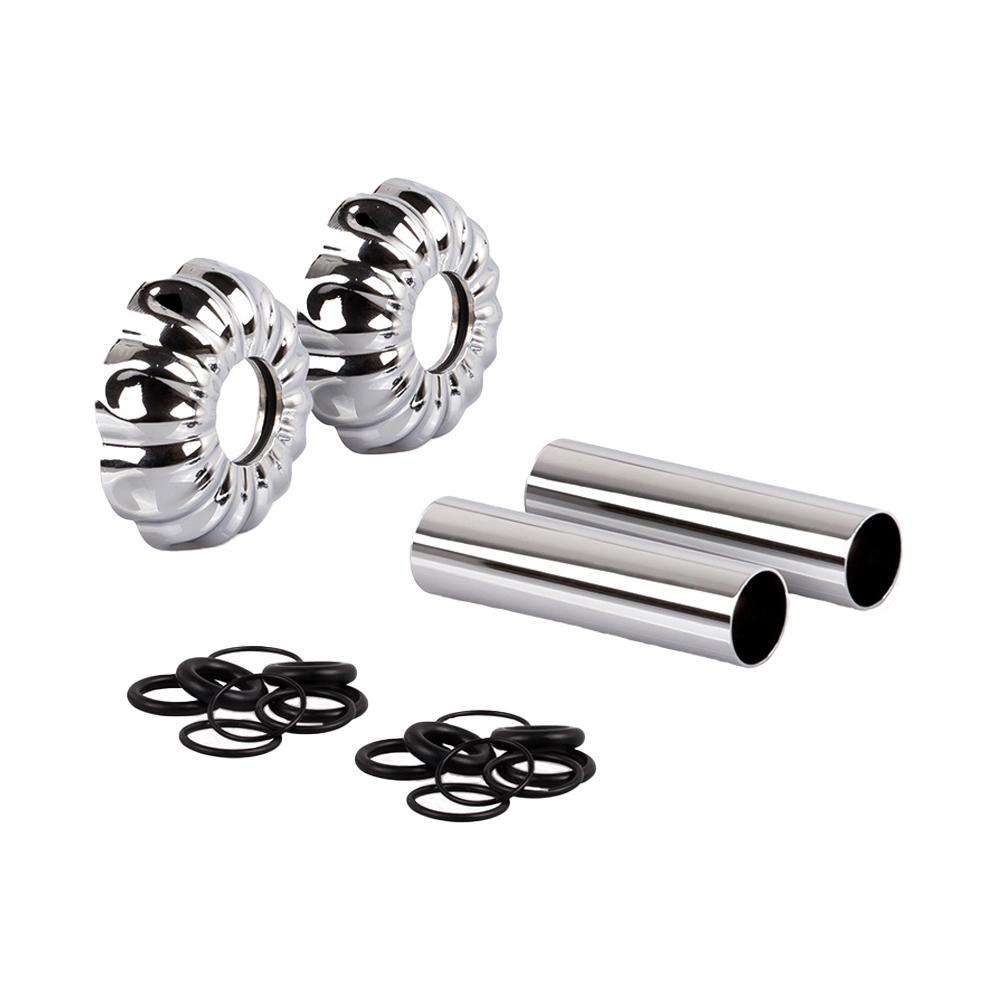 Изображение товара Комплект декоративных трубок SR Rubinetterie ретро 70xD 18-20 1/2