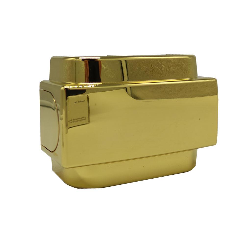 Изображение товара Маскировочная крышка SR Rubinetterie Cover золотая 50 мм декоративная для труб