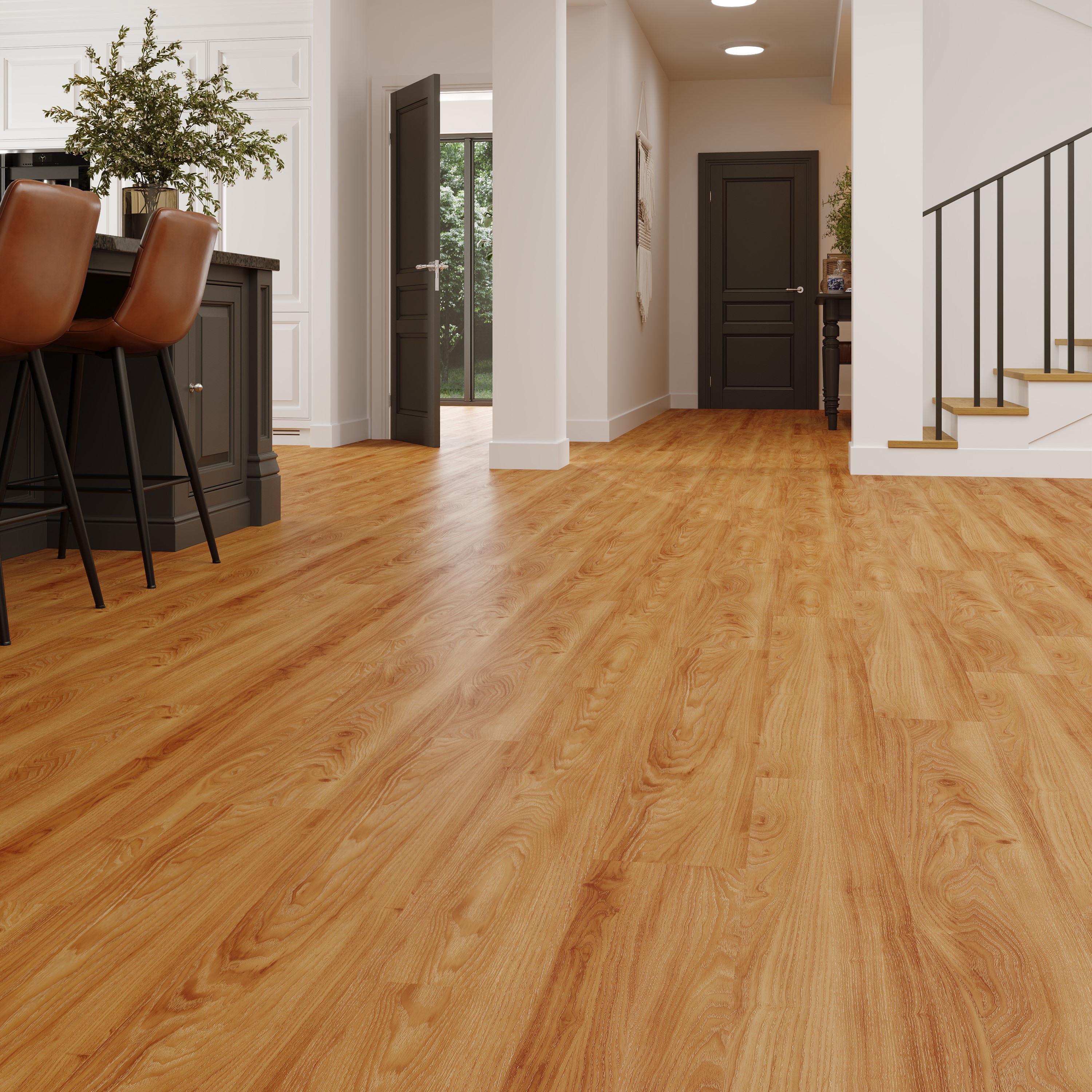 Изображение товара СПК плитка Дуб Вена класс 42 1200х180 мм влагостойкая для интерьера