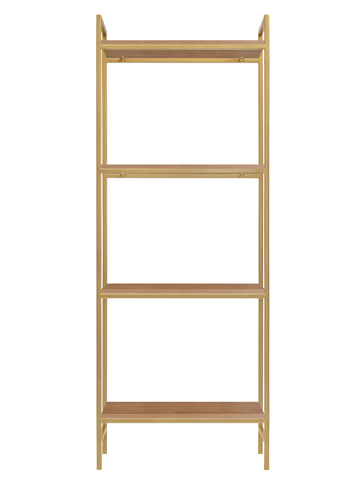 Изображение товара Стеллаж Greenween Alto 4 полки 55x145x30 см ЛДСП и металл