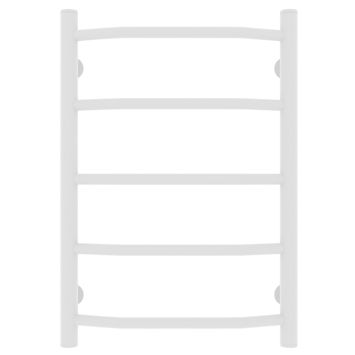 Изображение товара Водяной полотенцесушитель LARIS Виктория П5 600x400 с 5 перекладинами белый муар