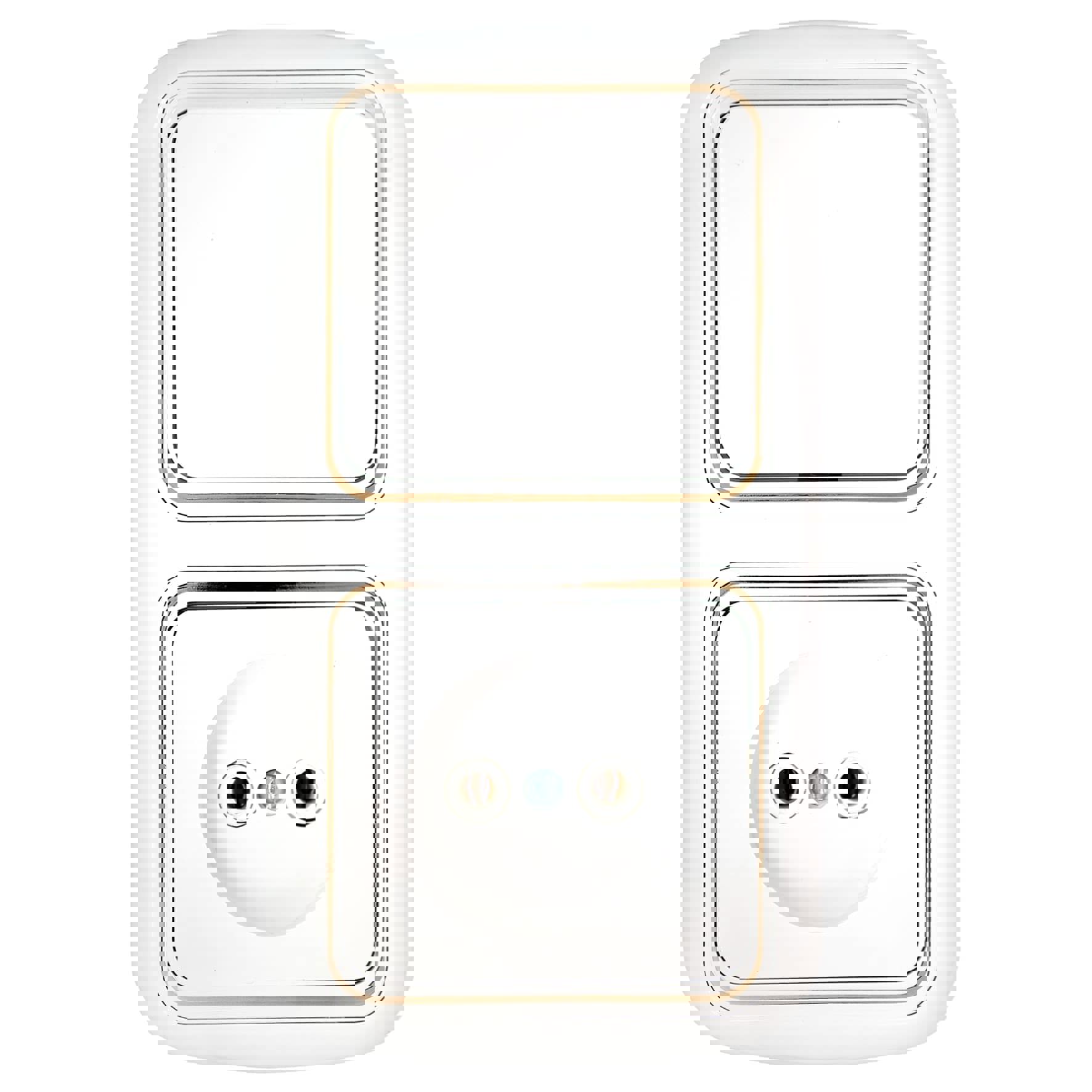 Изображение товара Блок выключатель с розеткой Bylectrica Гармония люкс В-РЦ-533, белый