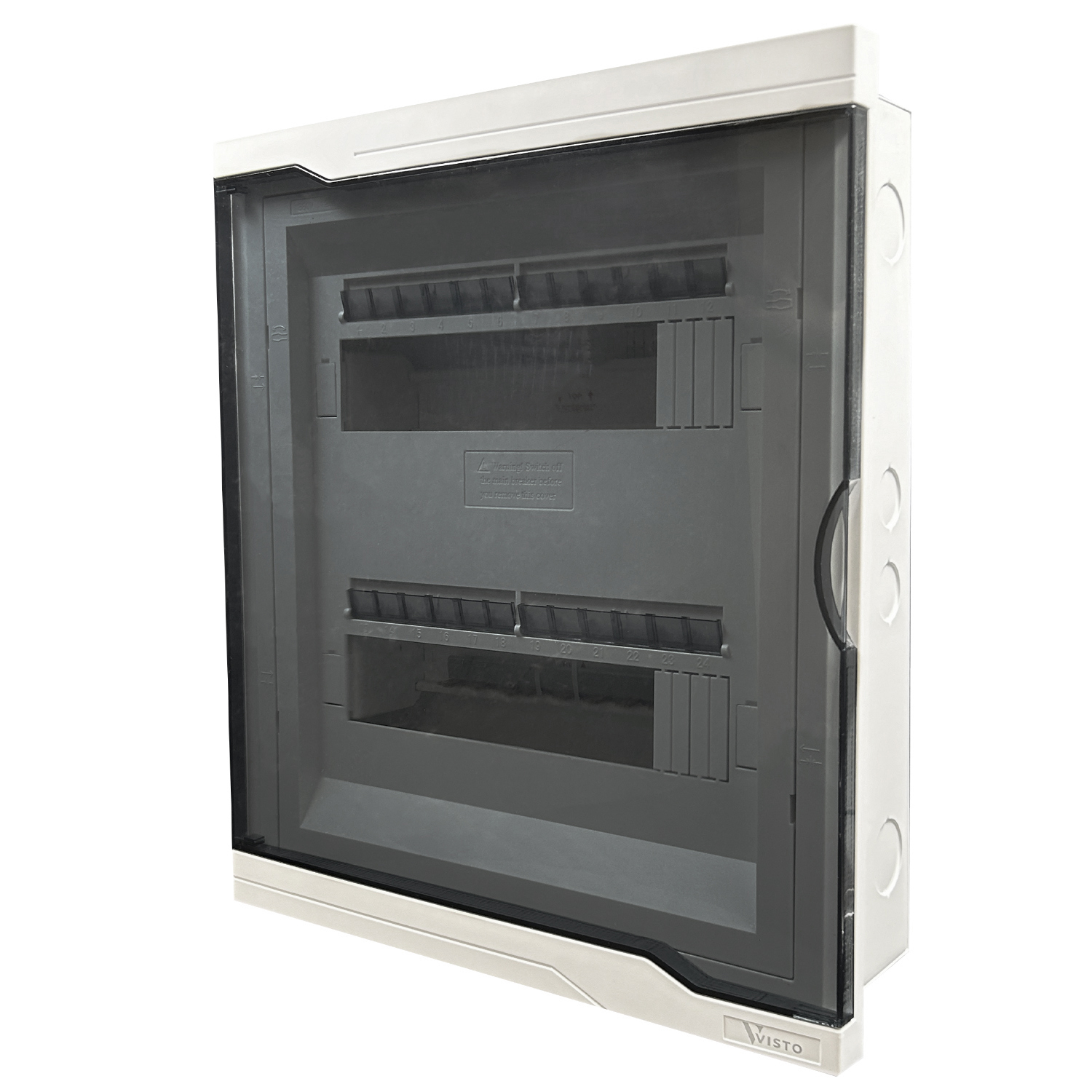 Изображение товара Щит распределительный встраиваемый Visto ЩРВ 24 модуля IP30 поликарбонат