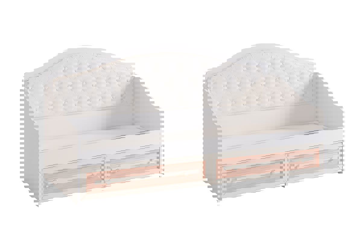 Изображение товара Модульная детская кровать Алиса Mebelson 195x96x84 см кремовая