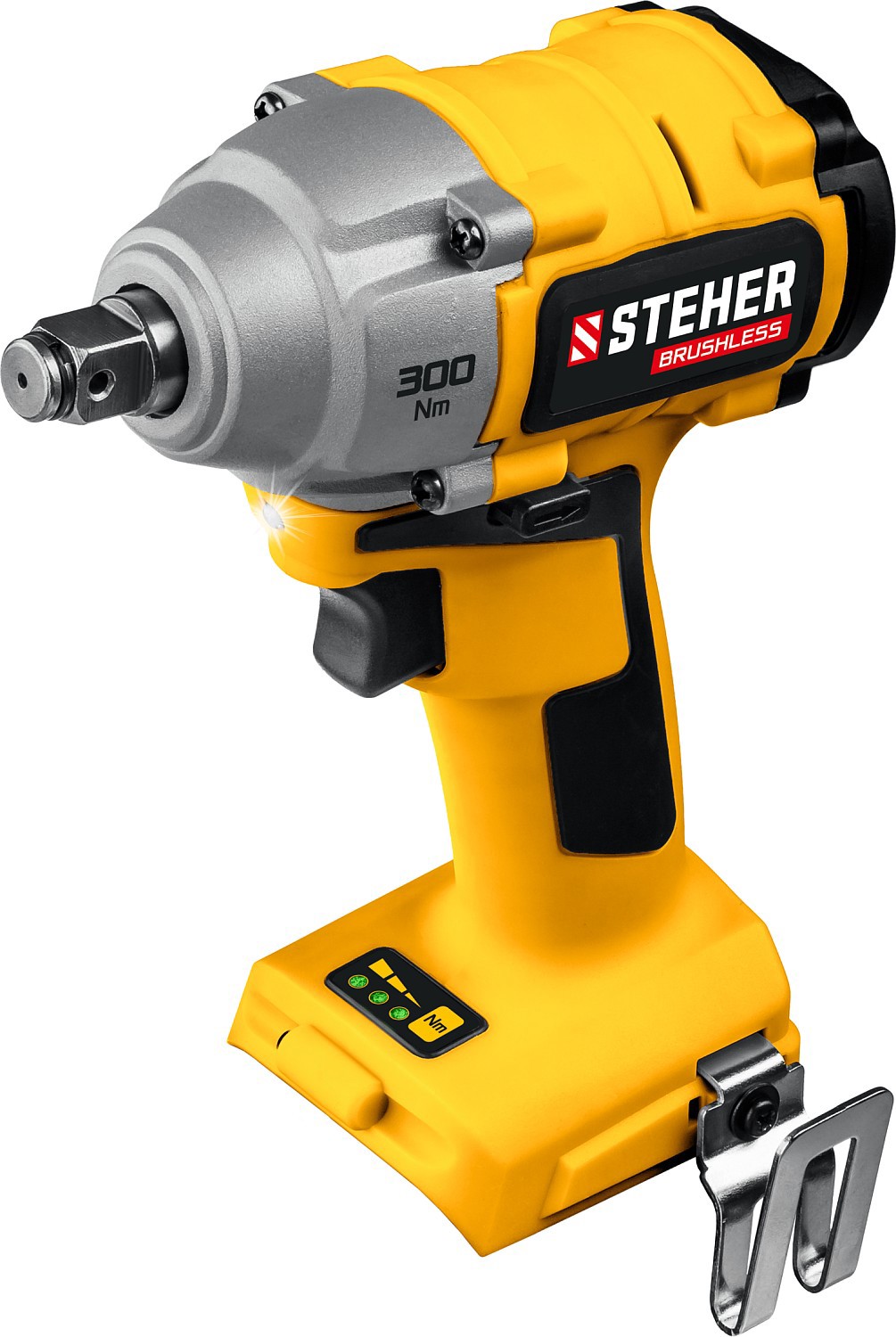 Изображение товара Гайковерт аккумуляторный ударный бесщёточный Steher CWB-300, 20 В Li-Ion без Акб и Зу, 330 Нм