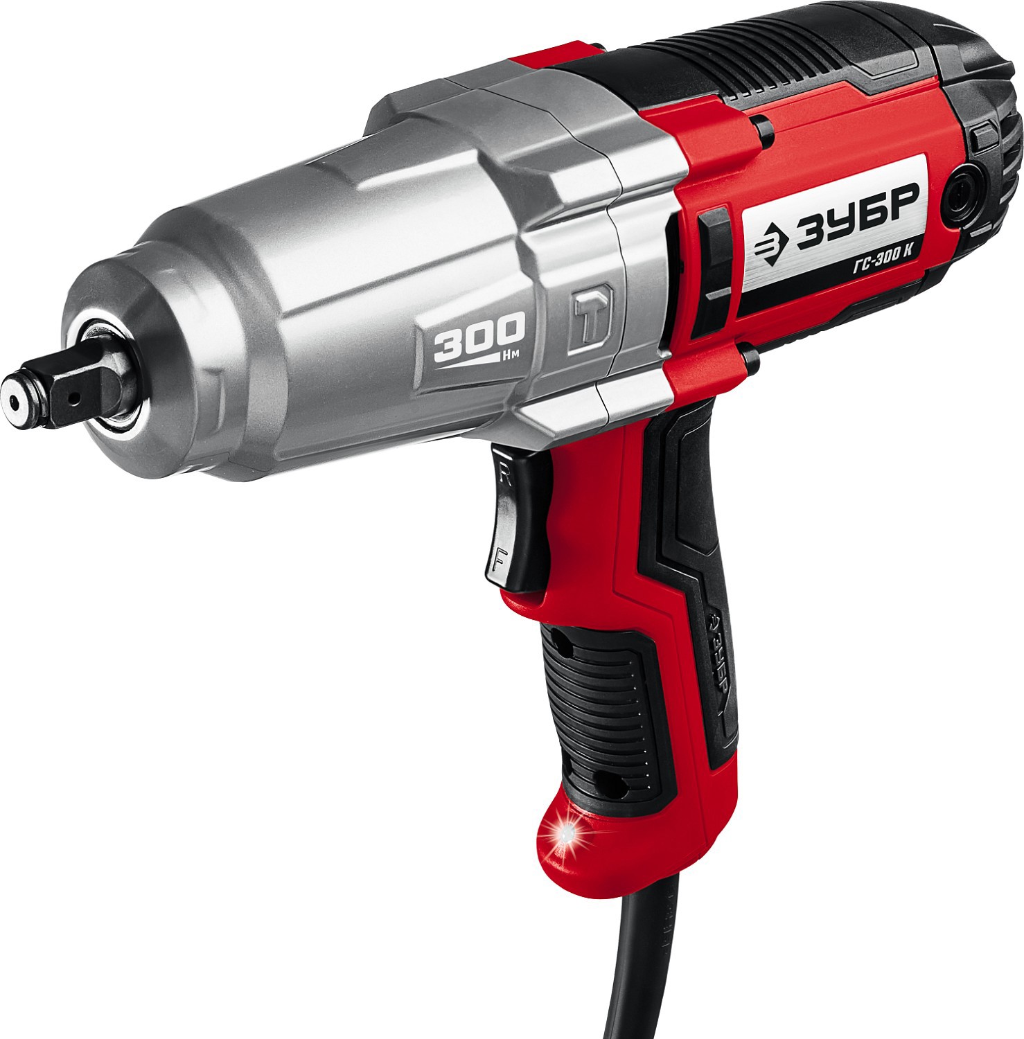 Изображение товара Гайковерт сетевой ЗУБР ГС-300 К 350 Вт 330 Нм