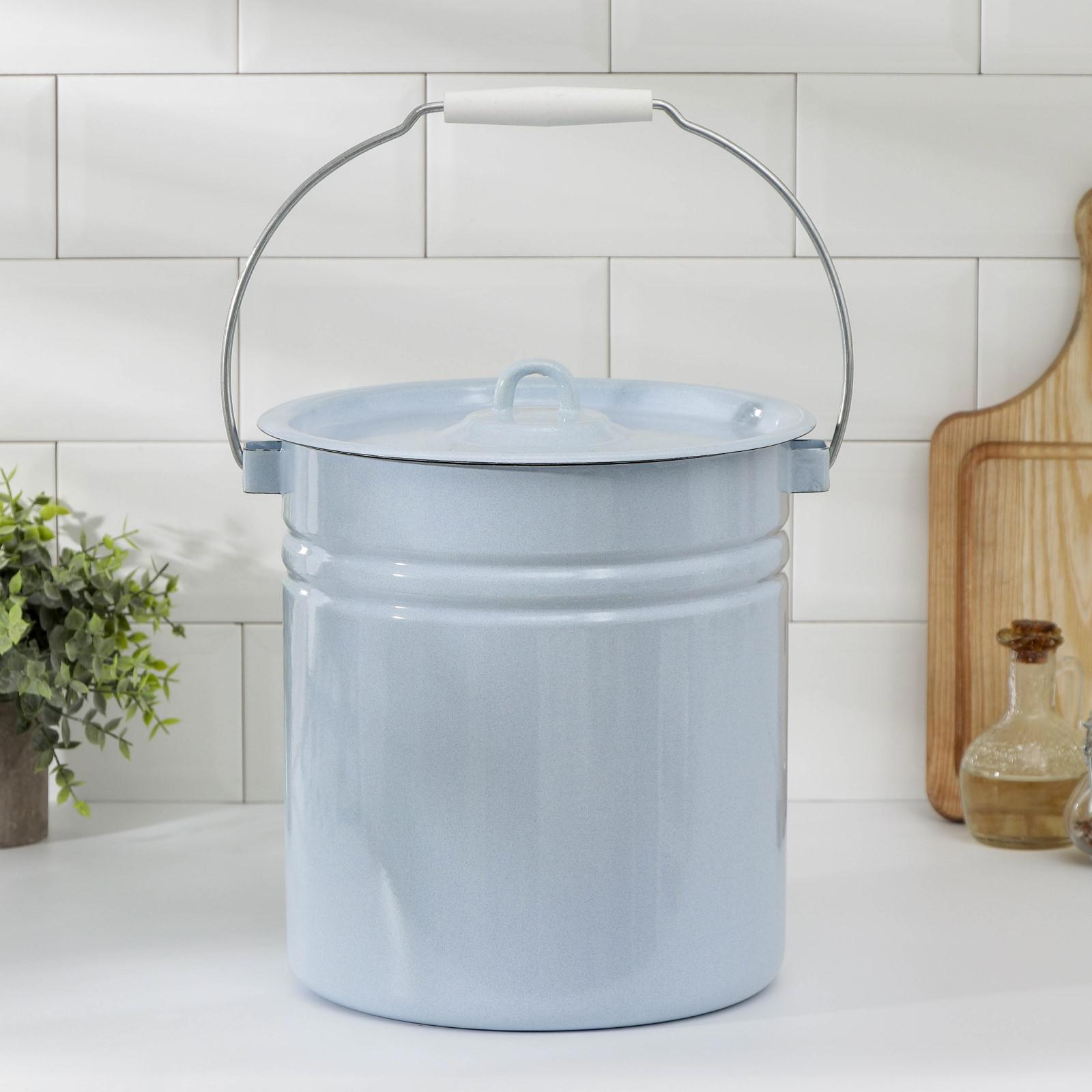 Изображение товара Ведро Сибирские товары 1421531 12 л сталь синий