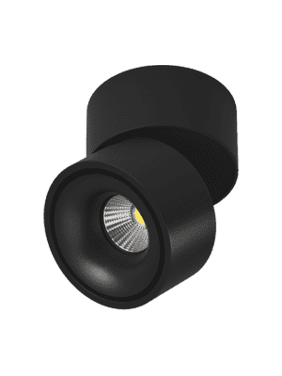 Изображение товара Потолочный светодиодный светильник DESIGNLED RT-MJ-2080-B-8-WW 8Вт теплый белый черный