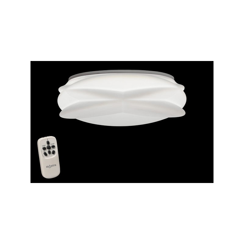 Изображение товара Люстра потолочная светодиодная MANTRA 5956 для квартир и офисов 54 см белая