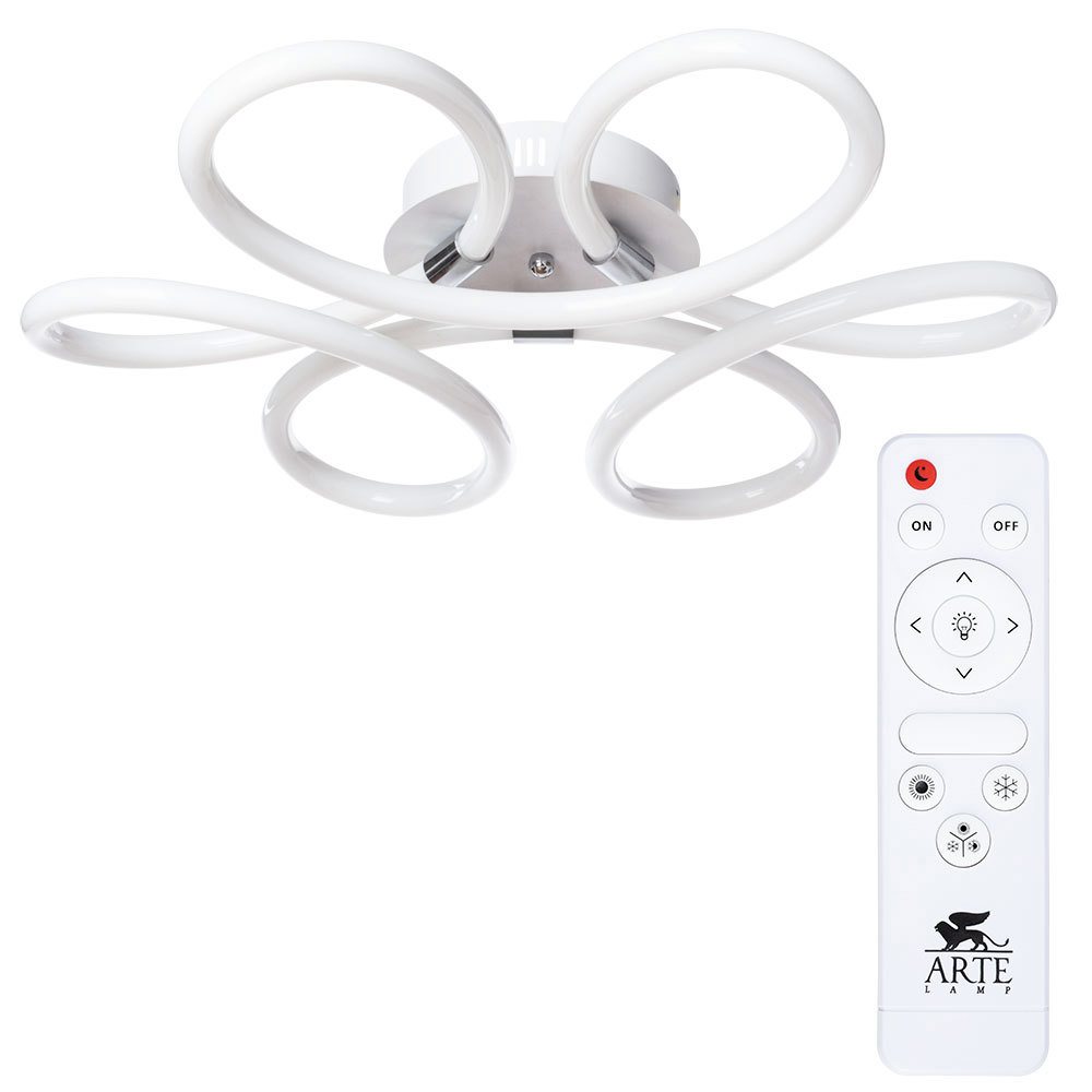 Изображение товара Светильник настенно-потолочный ARTE LAMP A1439PL-60CC с теплым белым светом