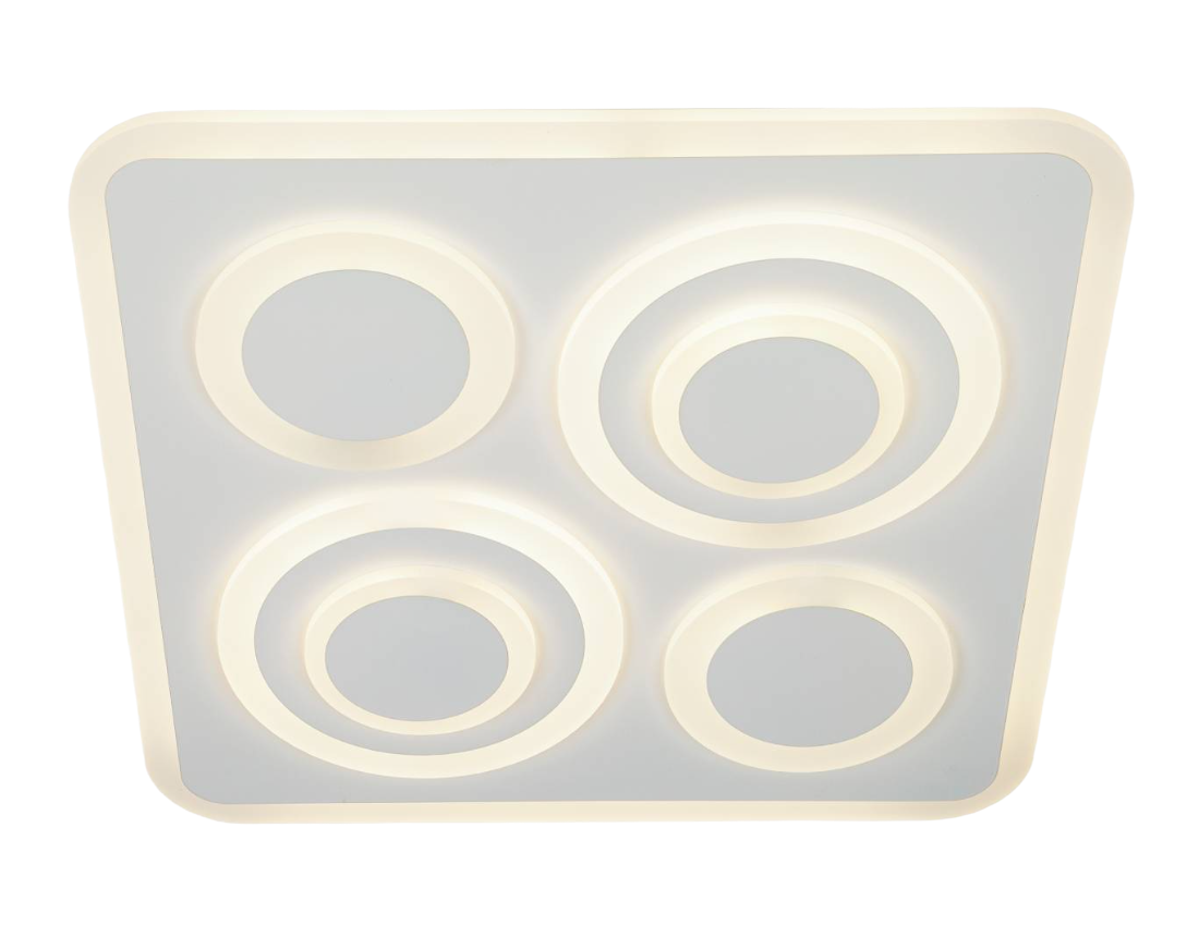 Изображение товара Светильник настенно-потолочный светодиодный СЕЛЕНА 6037 30 м² теплый белый свет цвет белый