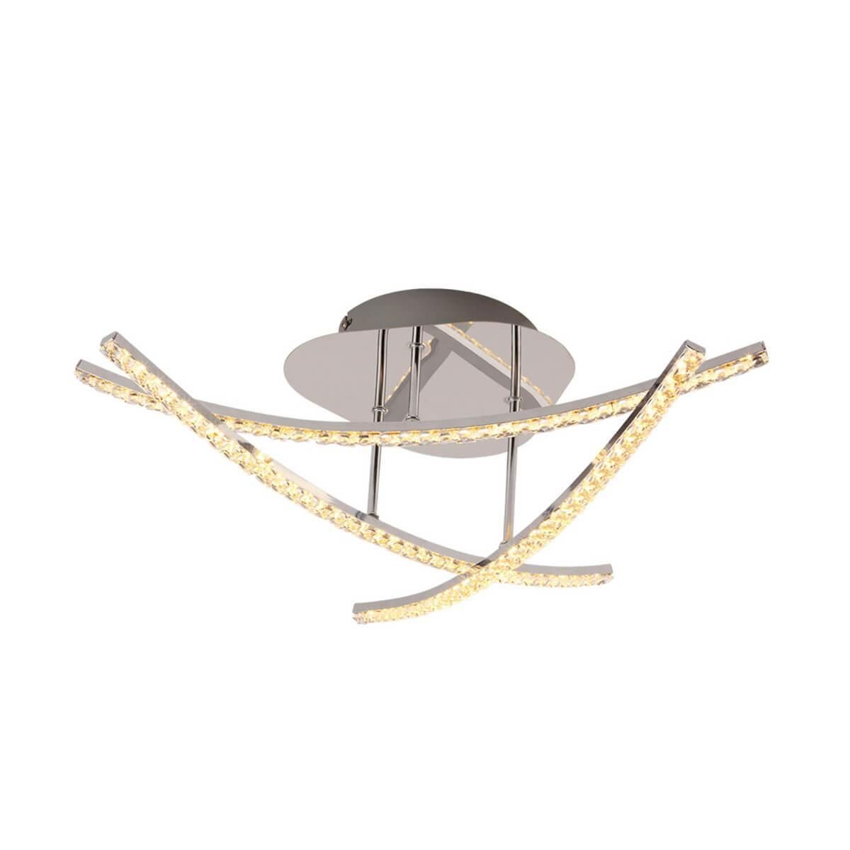 Изображение товара Светильник настенно-потолочный светодиодный ZUMALINE PL99843C-3 3.60 м² теплый белый свет цвет серый