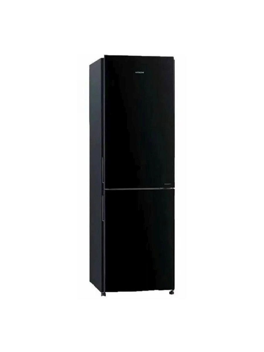 Изображение товара Холодильник Hitachi R-BG410PUC6 GBK двухкамерный черный 320л No Frost