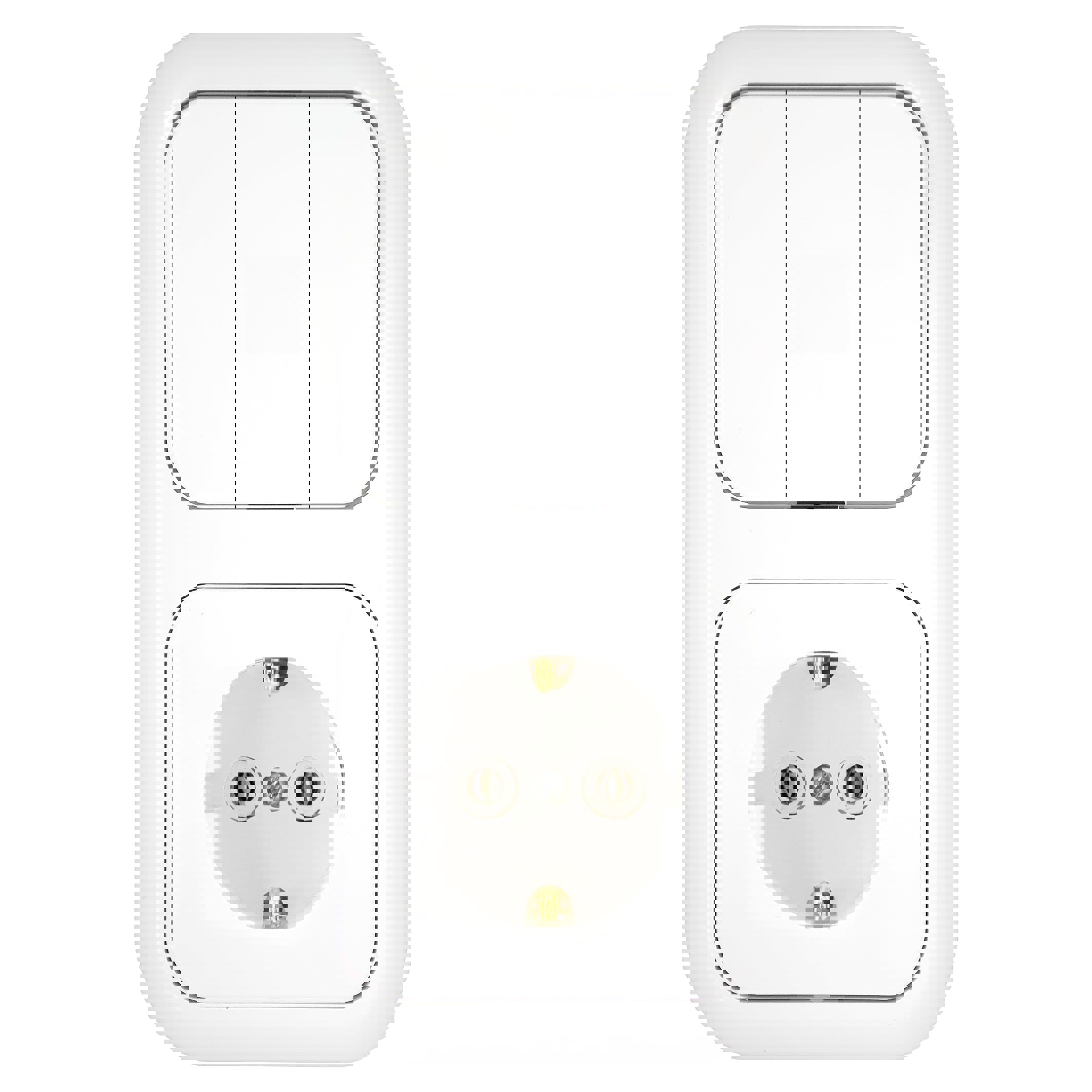 Изображение товара Блок выключатель с розеткой Гармония 3В-РЦ-663 BYLECTRICA белый