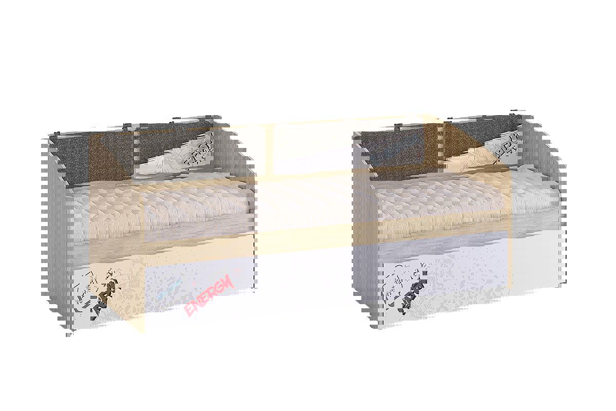 Изображение товара Детская кровать модульная Mebelson Энерджи 204x87 см дуб сонома стильная и практичная