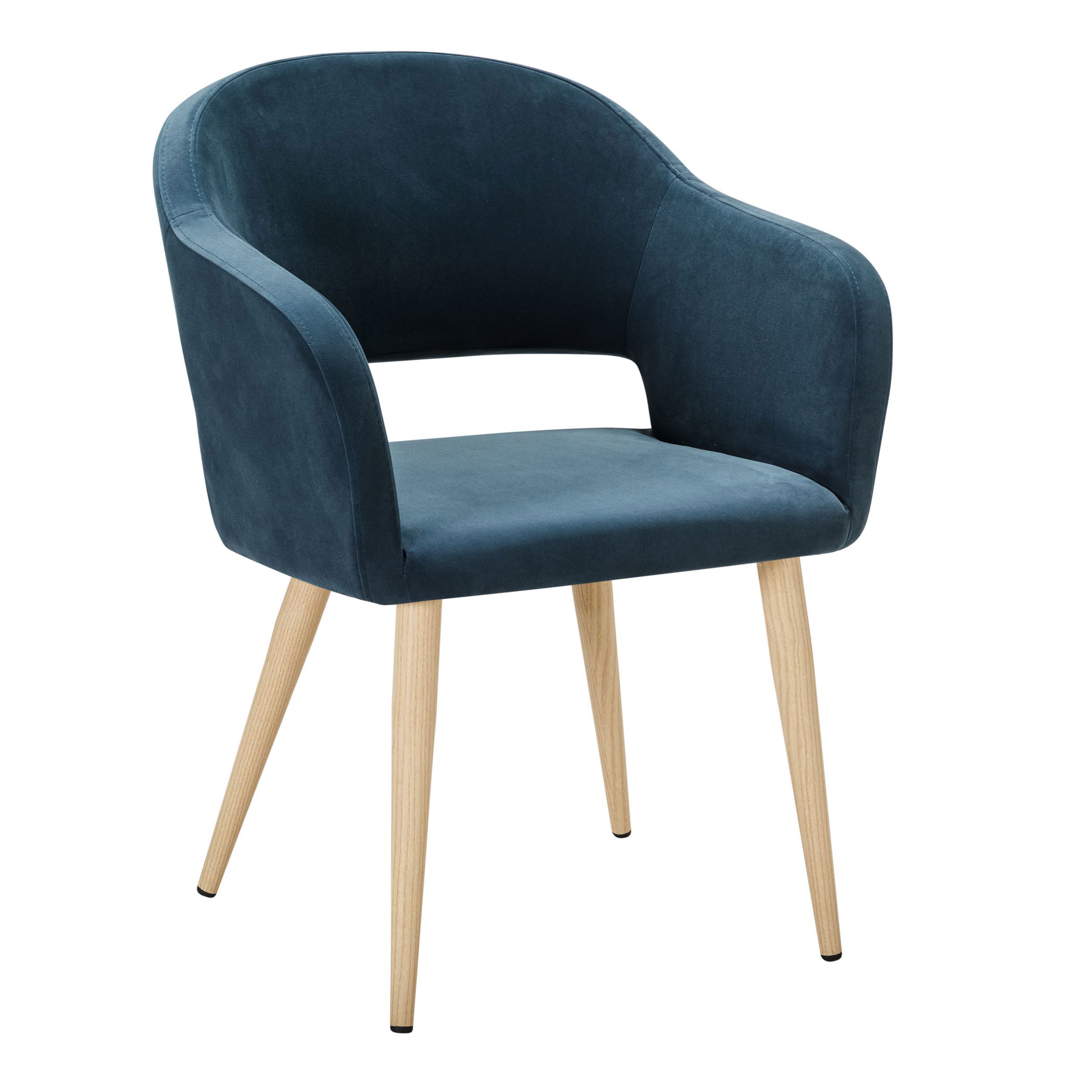 Изображение товара Кухонный стул R-home Oscar современный дизайн надежный комфорт синий