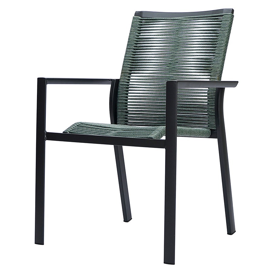 Изображение товара Стул Bergenson Paulsen серо-зеленый 58x89x61 см