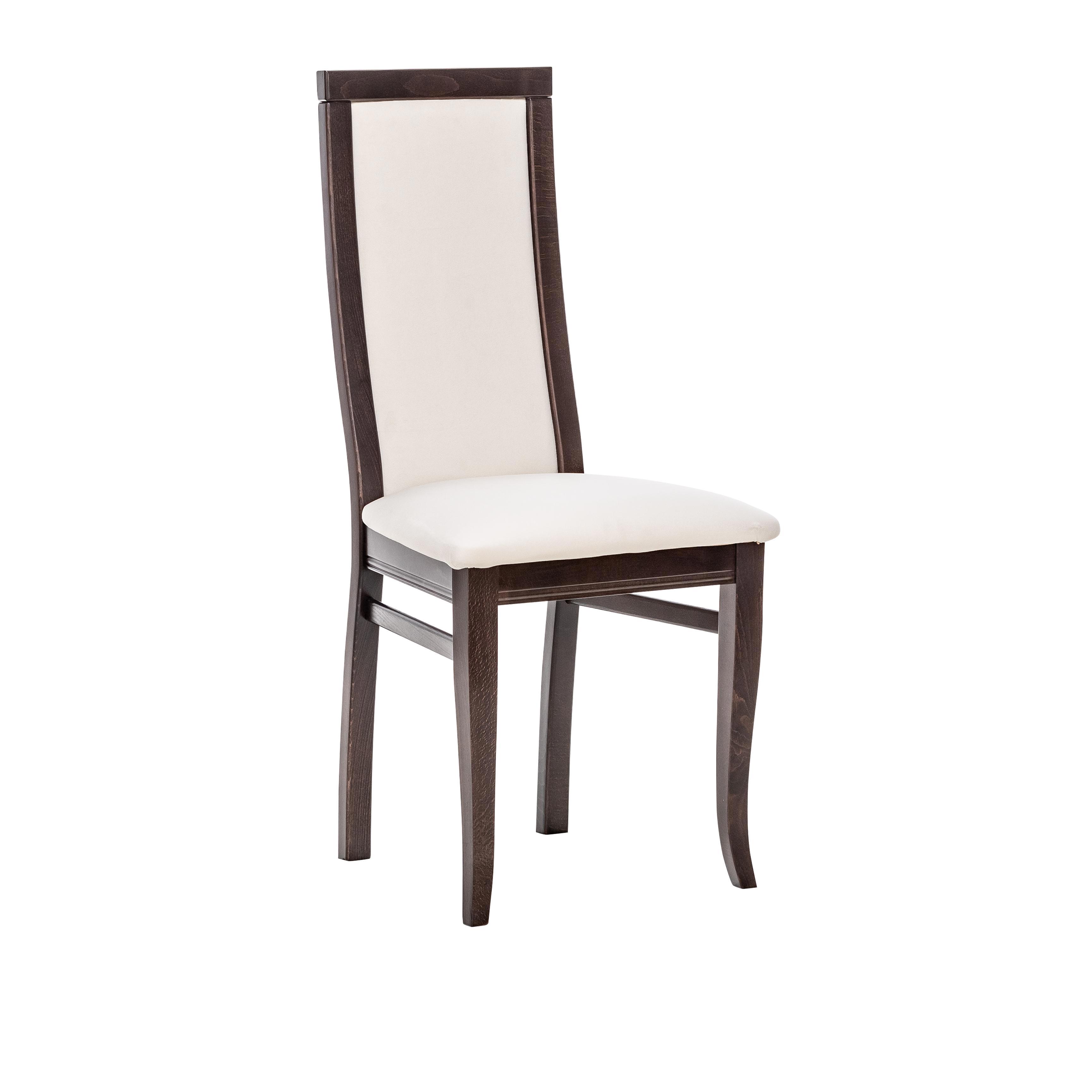 Изображение товара Кухонный стул Leset 9630-2507 из коллекции Милан белый велюр дерево Россия