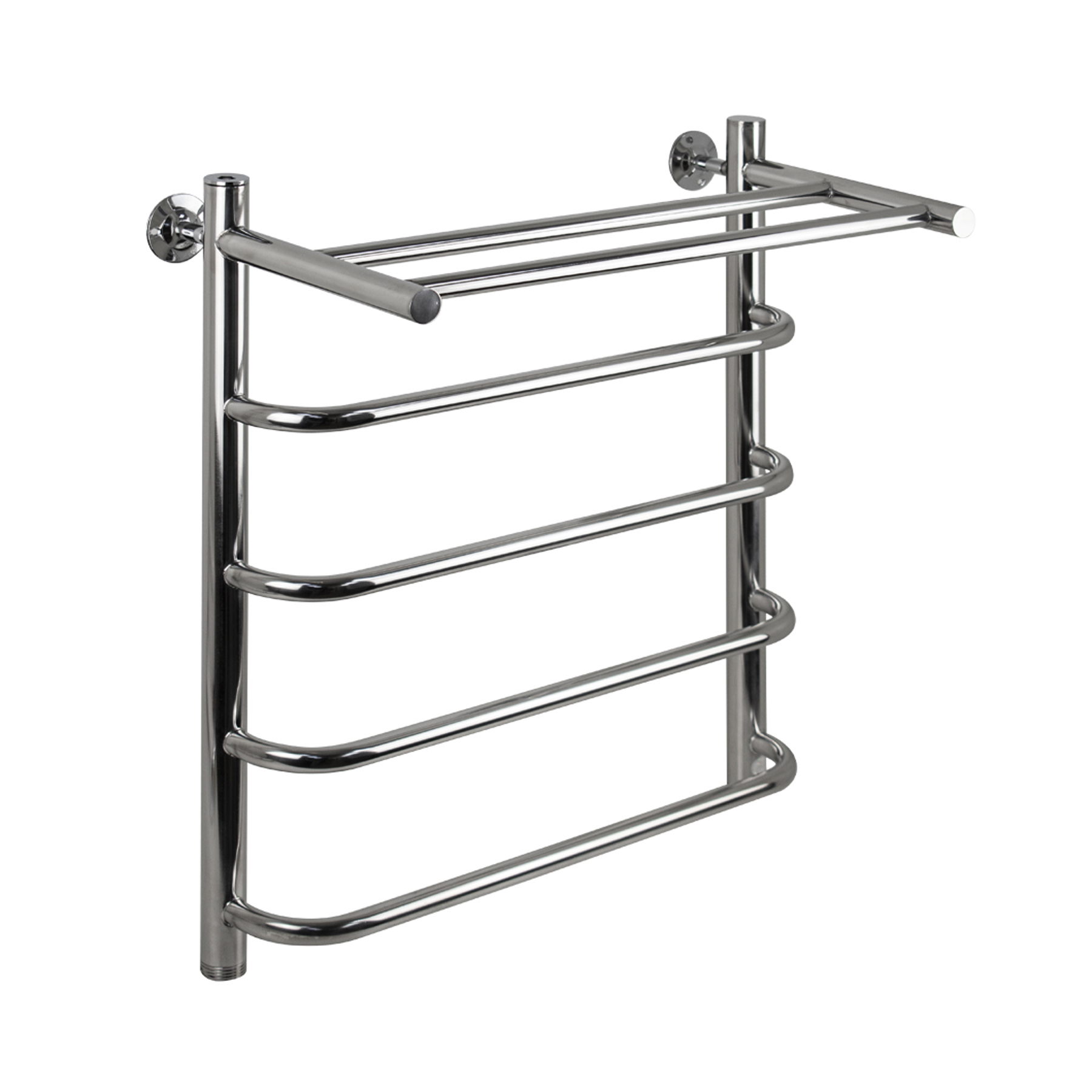 Изображение товара Водяной полотенцесушитель Санакс ксп5060 50x60 см из нержавеющей стали хромированный