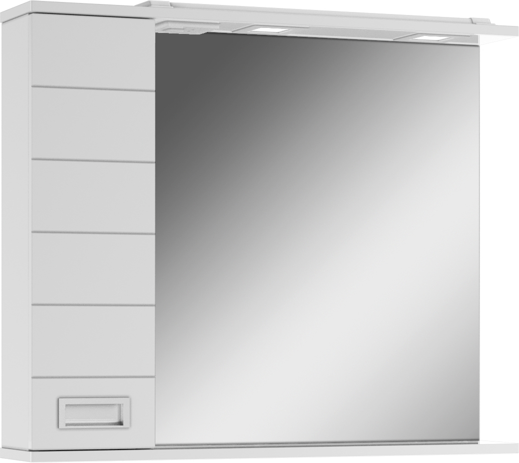 Изображение товара Шкаф для ванной комнаты Домино DC5010HZ с подсветкой 68.8x80.4см