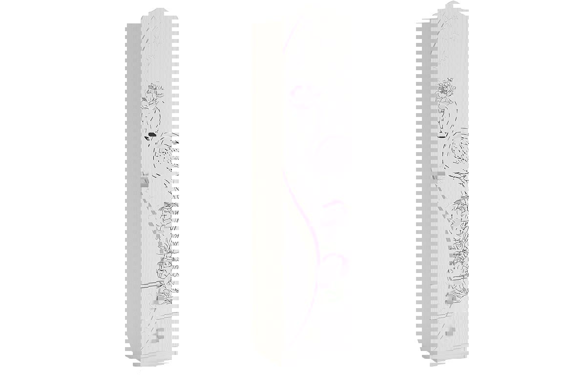 Изображение товара Шкаф детский Mebelson серия Фэнтези 40x191x42 см белый ЛДСП