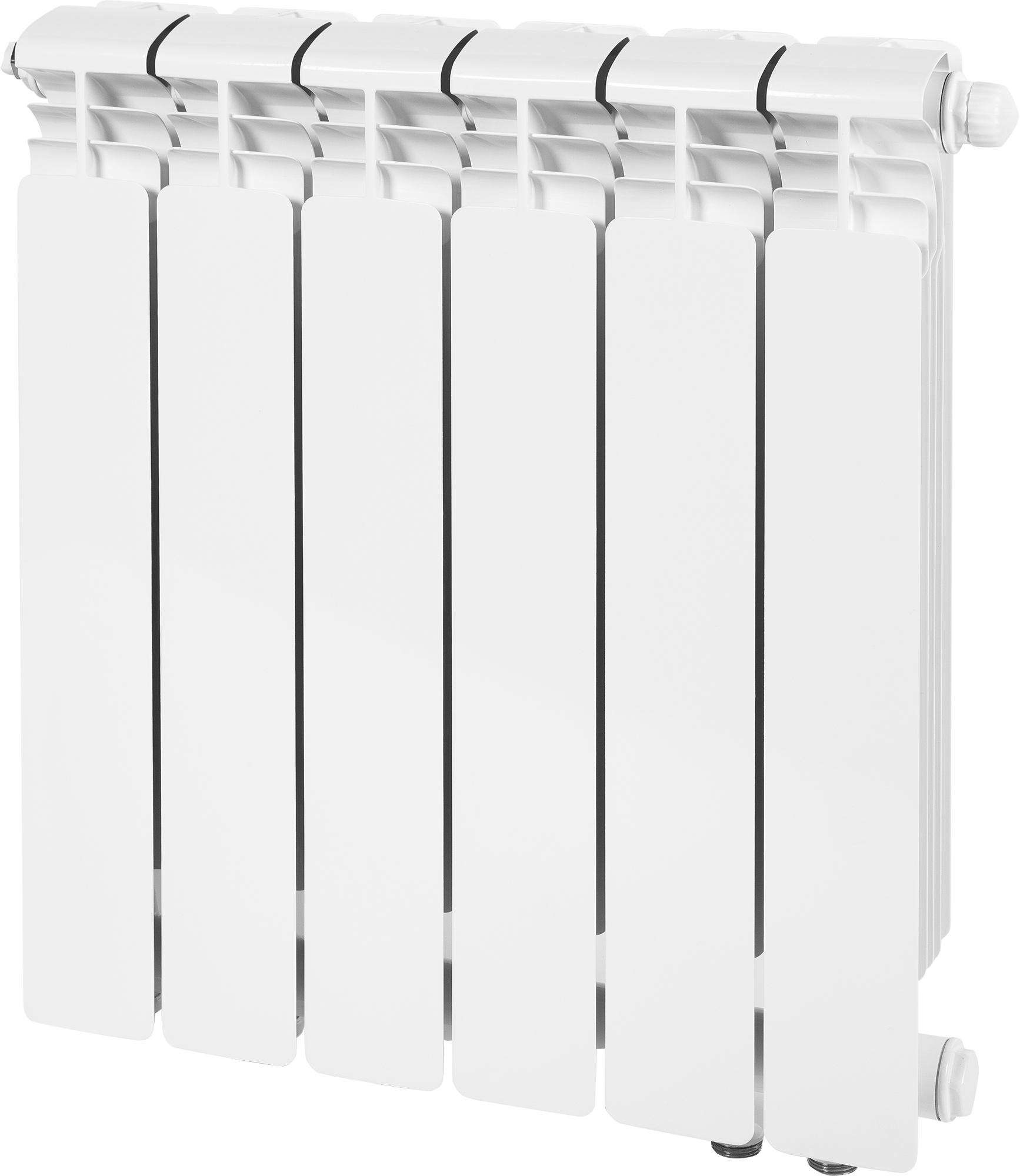 Изображение товара Радиатор Rifar Alum 500 6 секций с нижним подключением