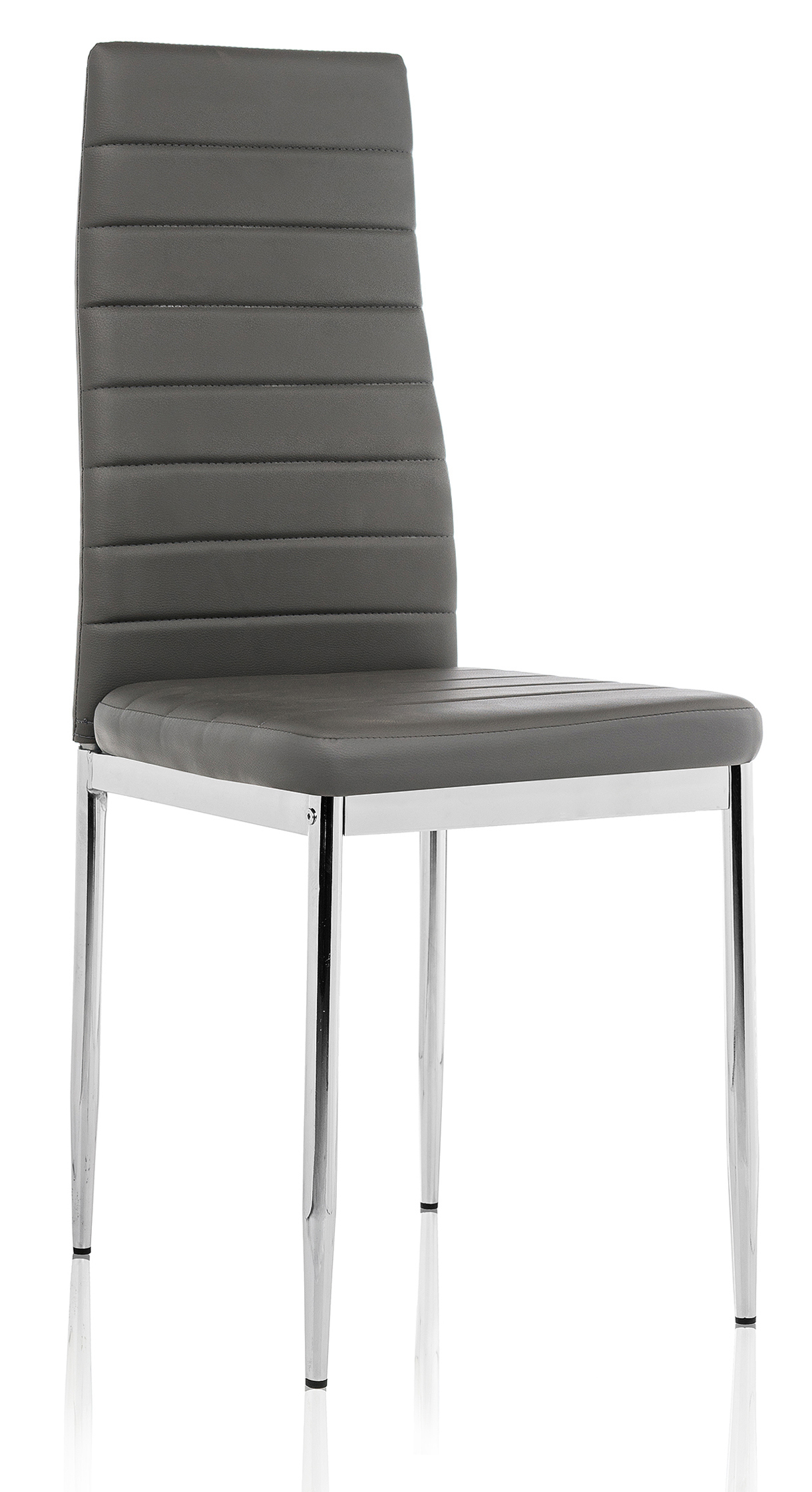 Изображение товара Стул Woodville Dc2-001 41x96x45 см искусственная кожа цвет серый