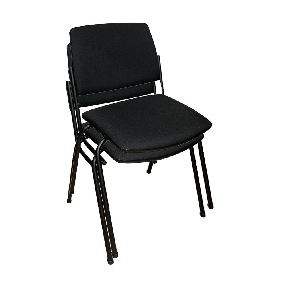 Изображение товара Комплект стульев 2 шт Nowy styl Isit black 45x81x55 см ткань цвет черный Изображение товара Комплект стульев 2 шт Nowy styl Isit black 45x81x55 см ткань цвет черный