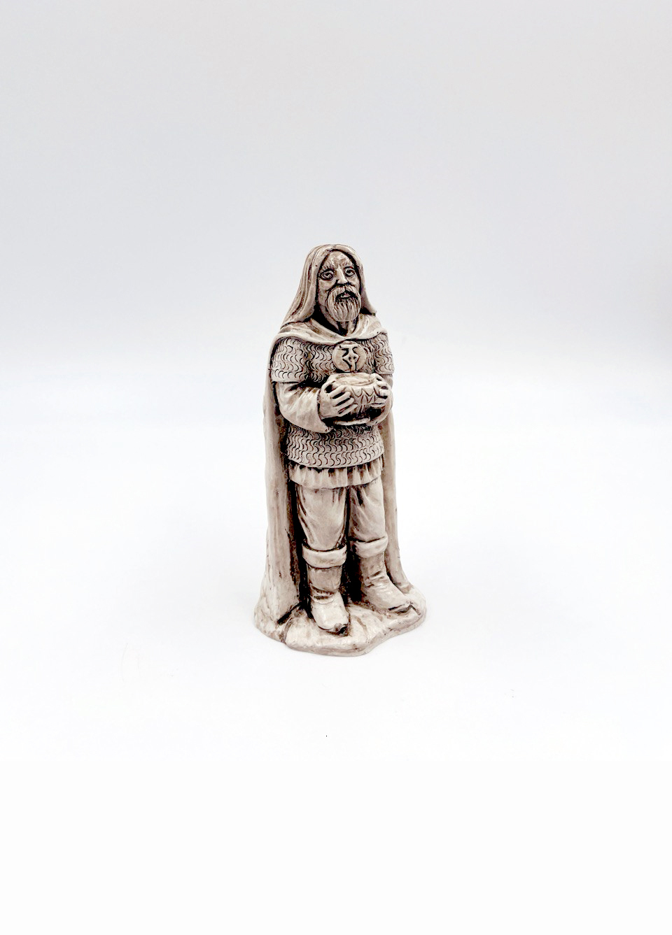 Изображение товара Статуэтка Мастерская Подарков Шелест Екатерины Крышень 5x15 см цвет серый