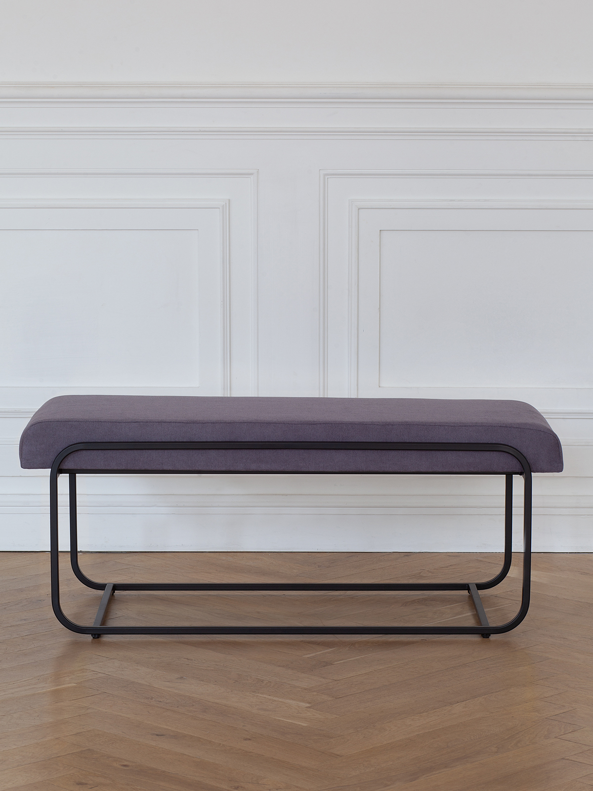 Изображение товара Банкетка Greenween Siena черный 108x42x44 см с регулировкой ножек