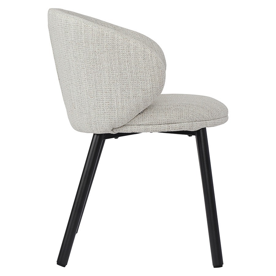 Изображение товара Стул Bergenson bjorn Comfy 44x75.5x55.5 см рогожка цвет молочный