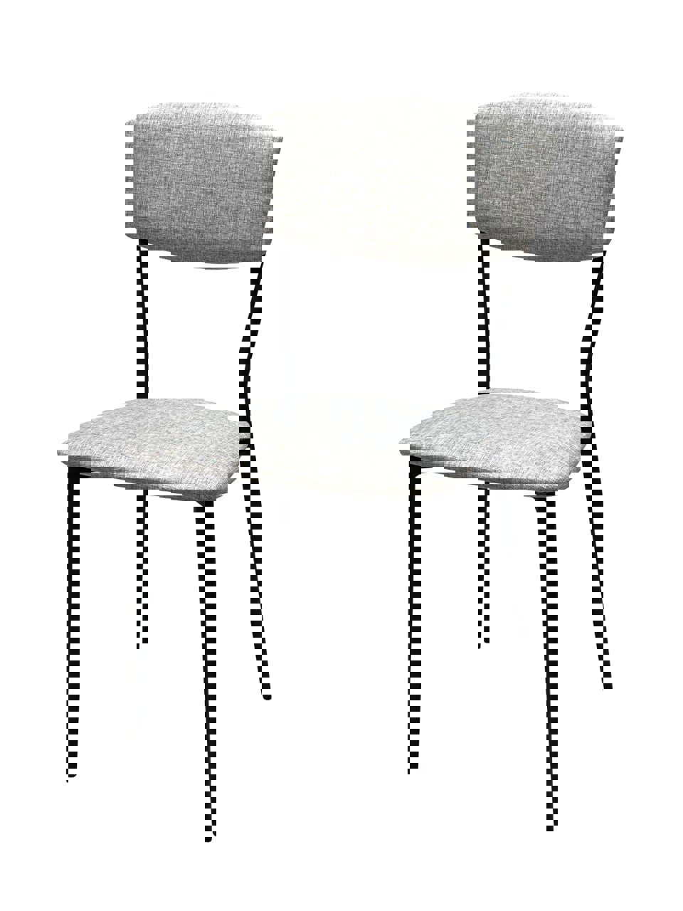 Изображение товара Стул кухонный Comfur 42x41.5x82см сталь/рогожка цвет серый 1шт