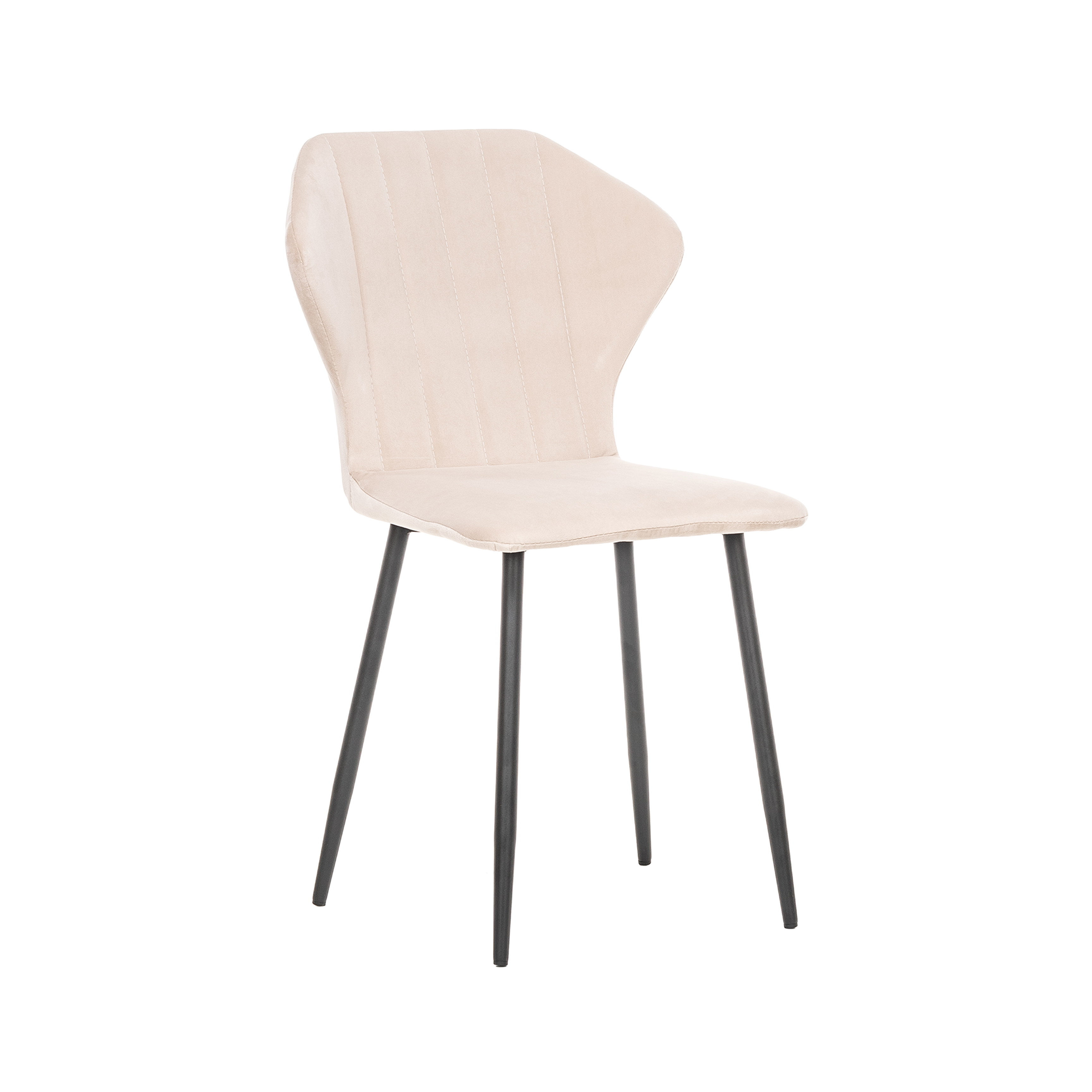 Изображение товара Стул Лесет Гувер бежевый с металлическими ножками