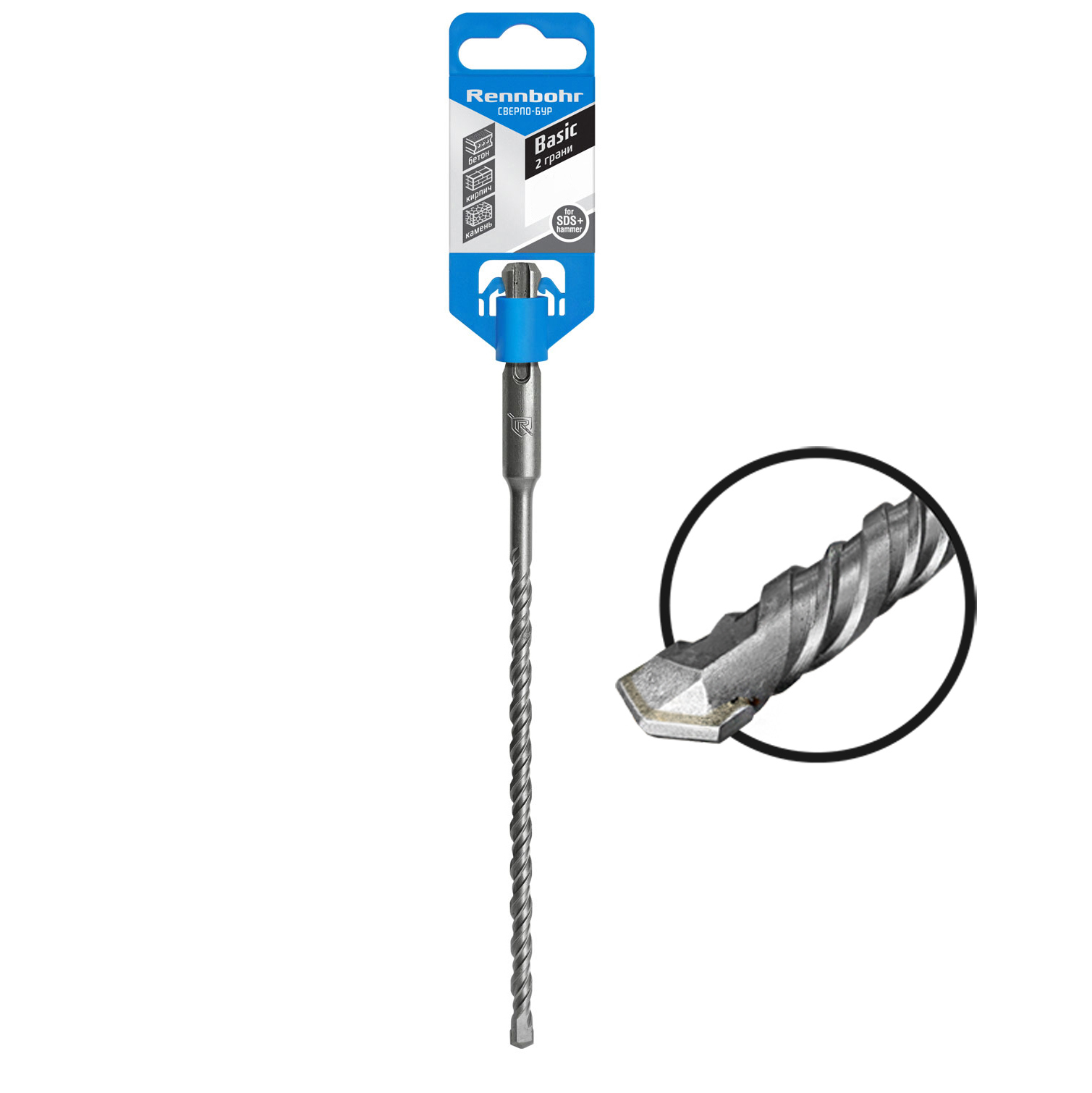 Бур по бетону SDS-plus Rennbohr 690611 6x110 мм ️ купить по цене 72.98 ...