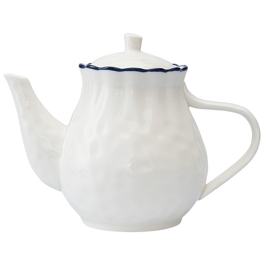 Изображение товара Заварочный чайник из фарфора Liberty Jones Santorini 875 мл белый