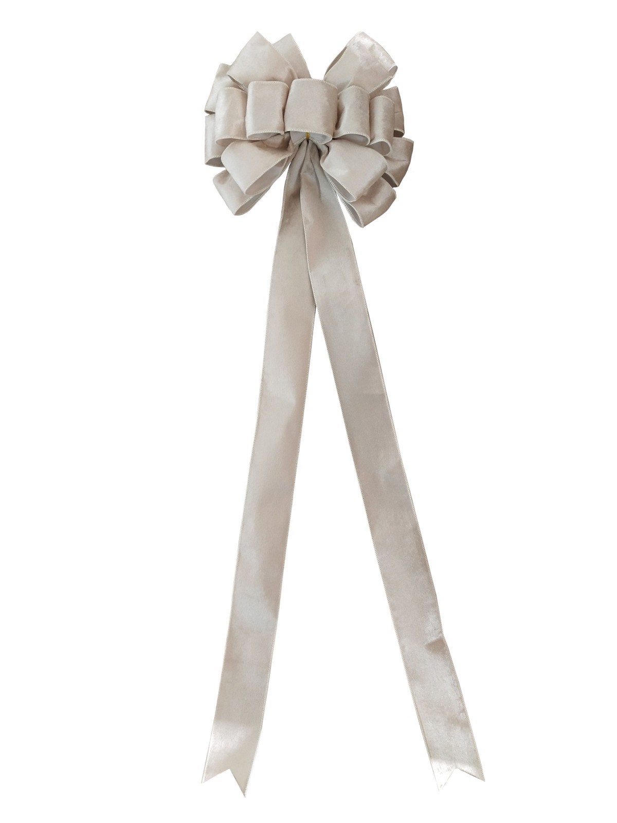 Изображение товара Украшение елочное «Бант», 95x28 см, цвет шампань