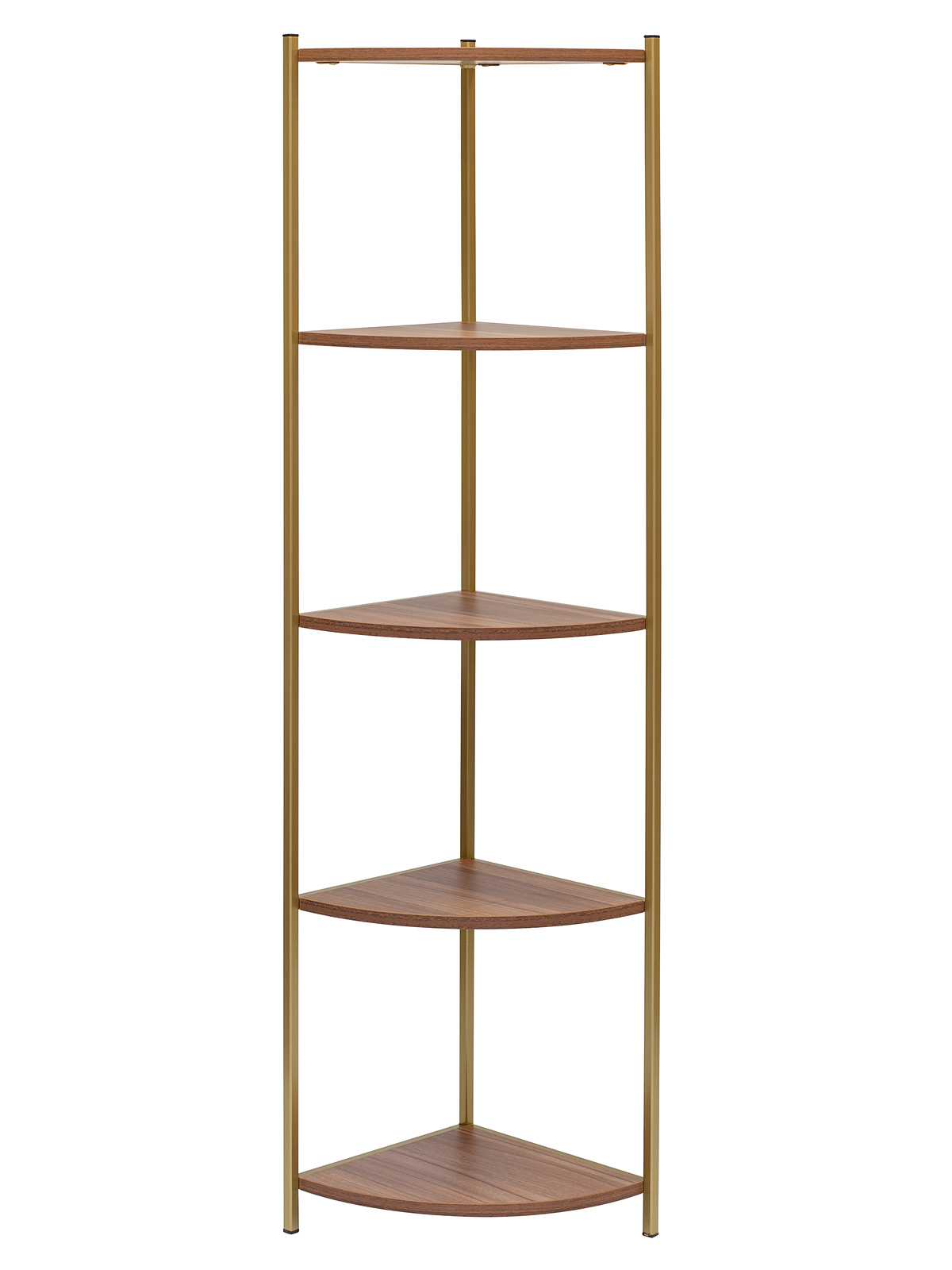 Изображение товара Стеллаж Greenween Allen 33x33x145 см ЛДСП цвет золотой