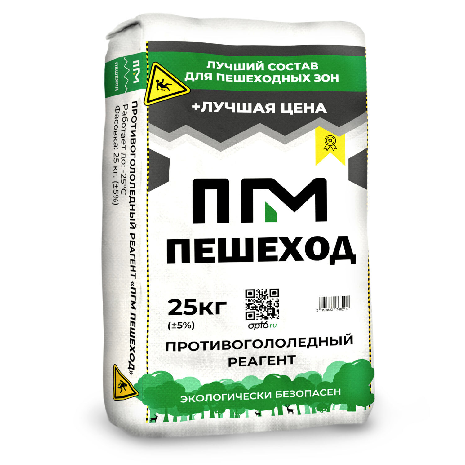 Изображение товара Противогололедные реагенты Пгм 321 25 кг