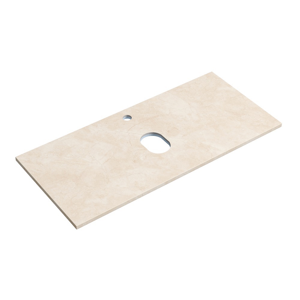 Изображение товара Столешница в ванную Sancos TT100A2X 100x46см Керамика цвет бежевый