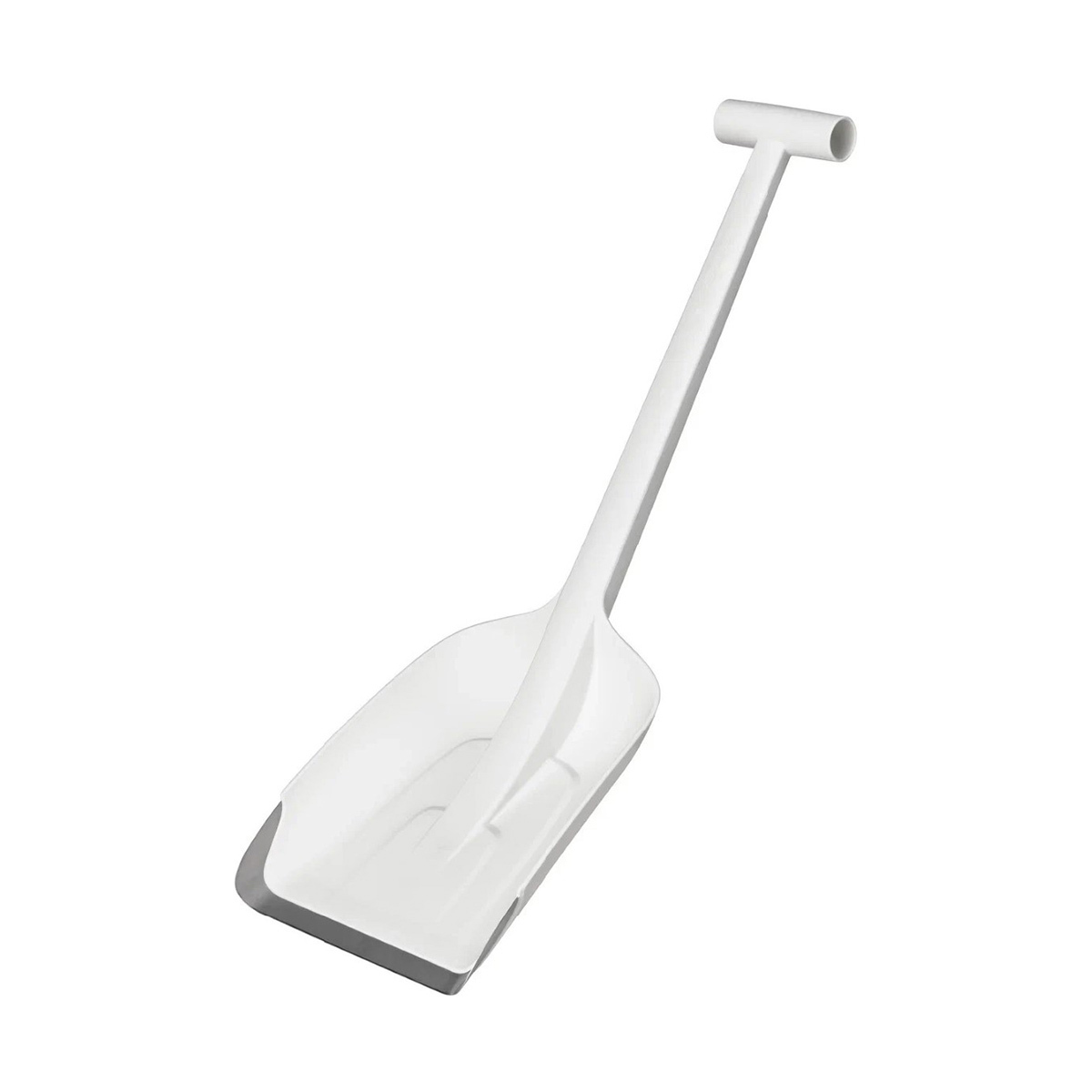 Изображение товара Лопата снегоуборочная Plantic 26 см x 63 см пластик с черенком сталь