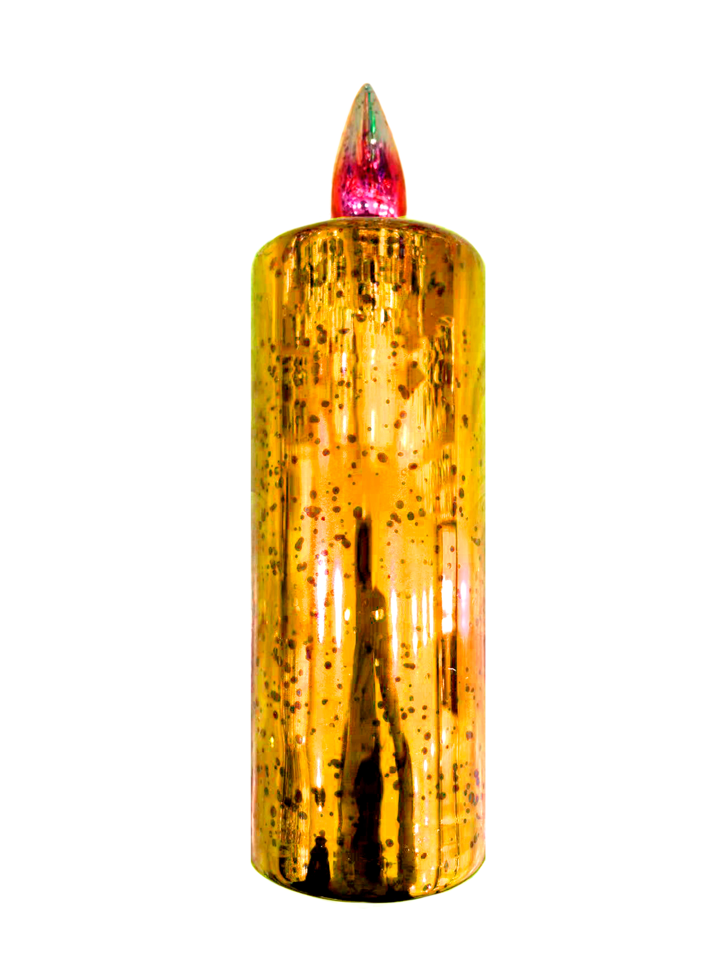 Изображение товара Светящаяся электрическая фигура свеча MAGIC TIME разноцветная 31 см для дома праздников