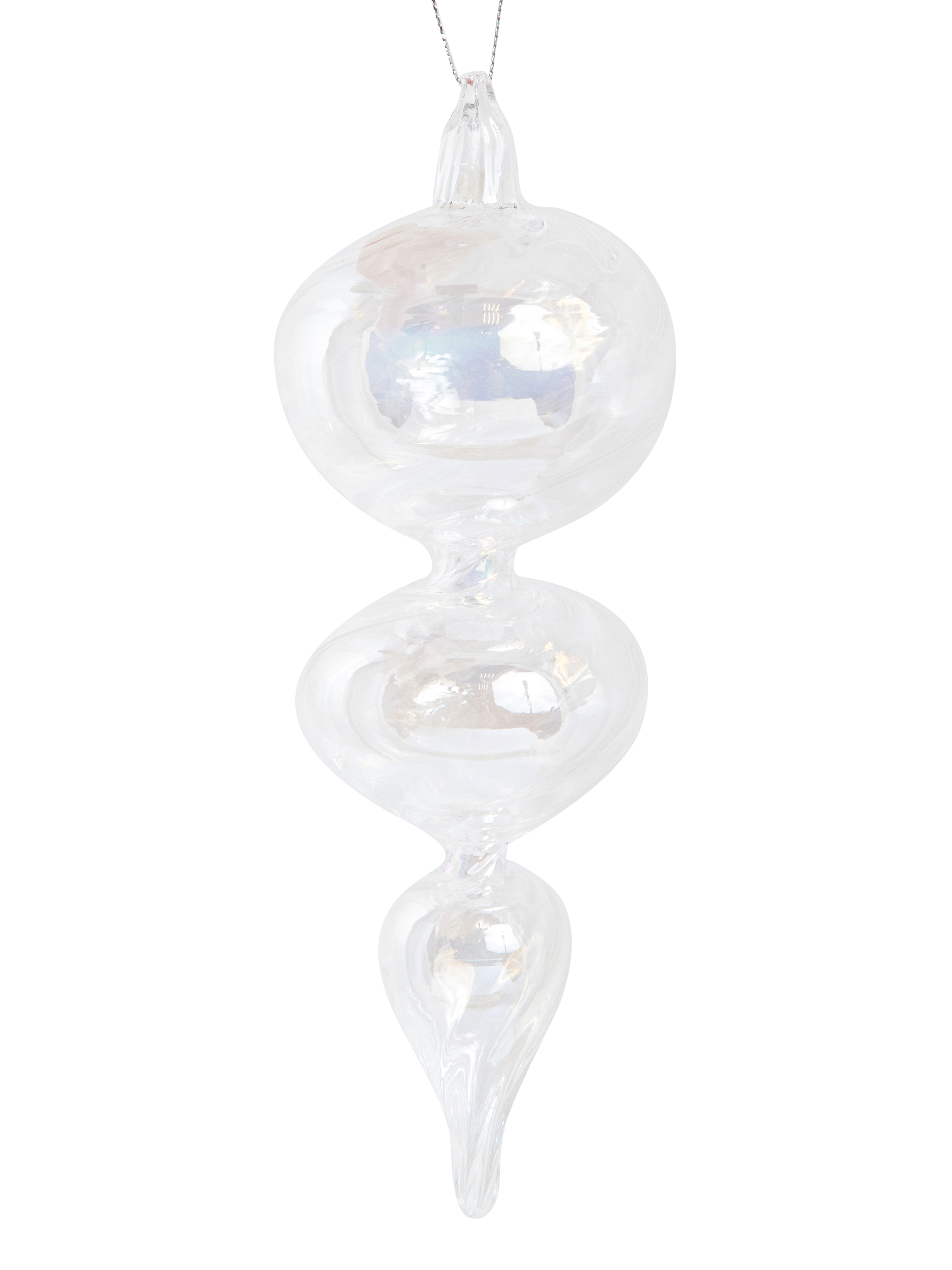 Изображение товара Елочная игрушка Valma 90841 прозрачная 20 см бесцветная