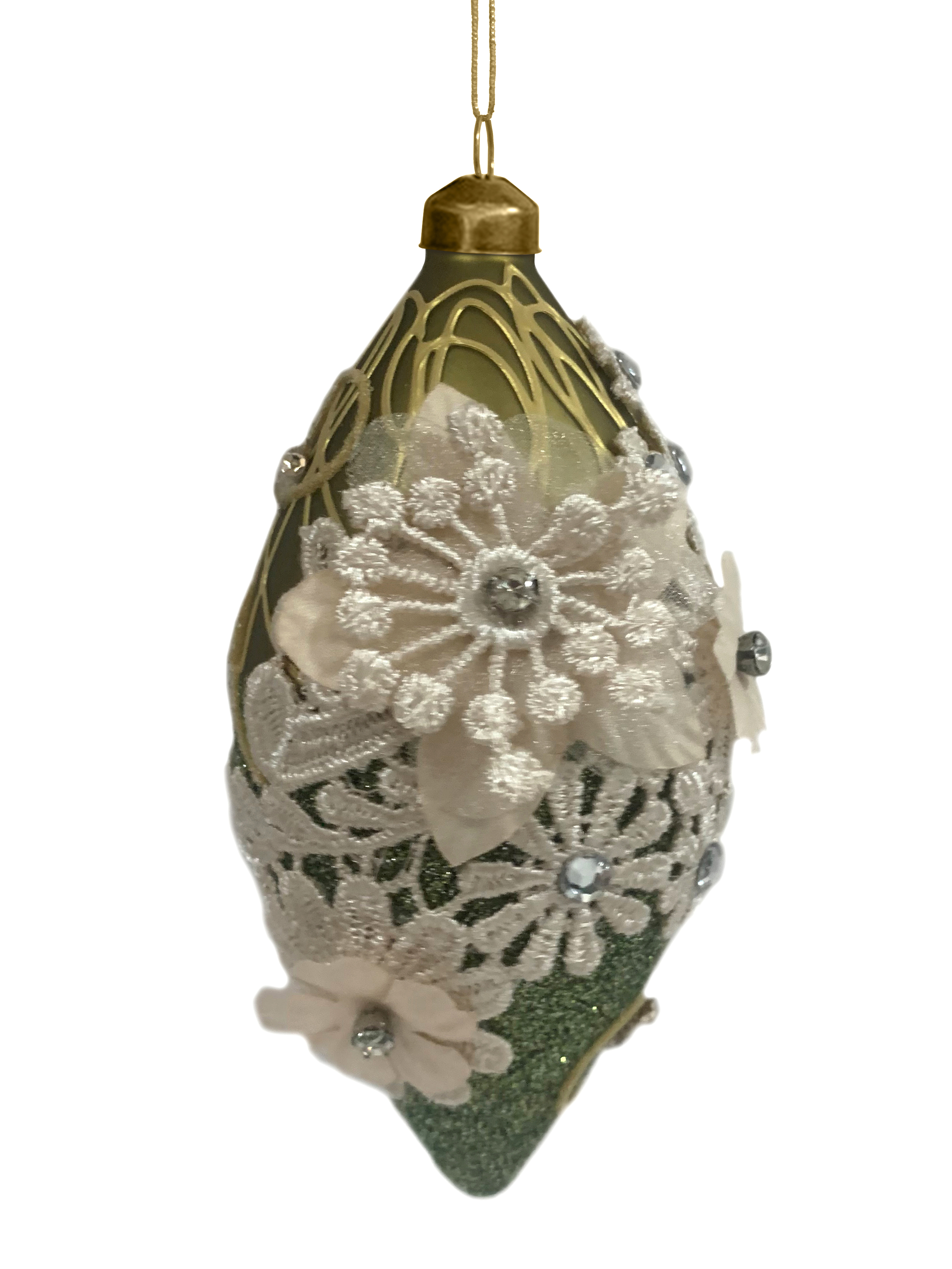 Изображение товара Елочная игрушка Valma 91557 6 см разноцветная стекло полиэстер