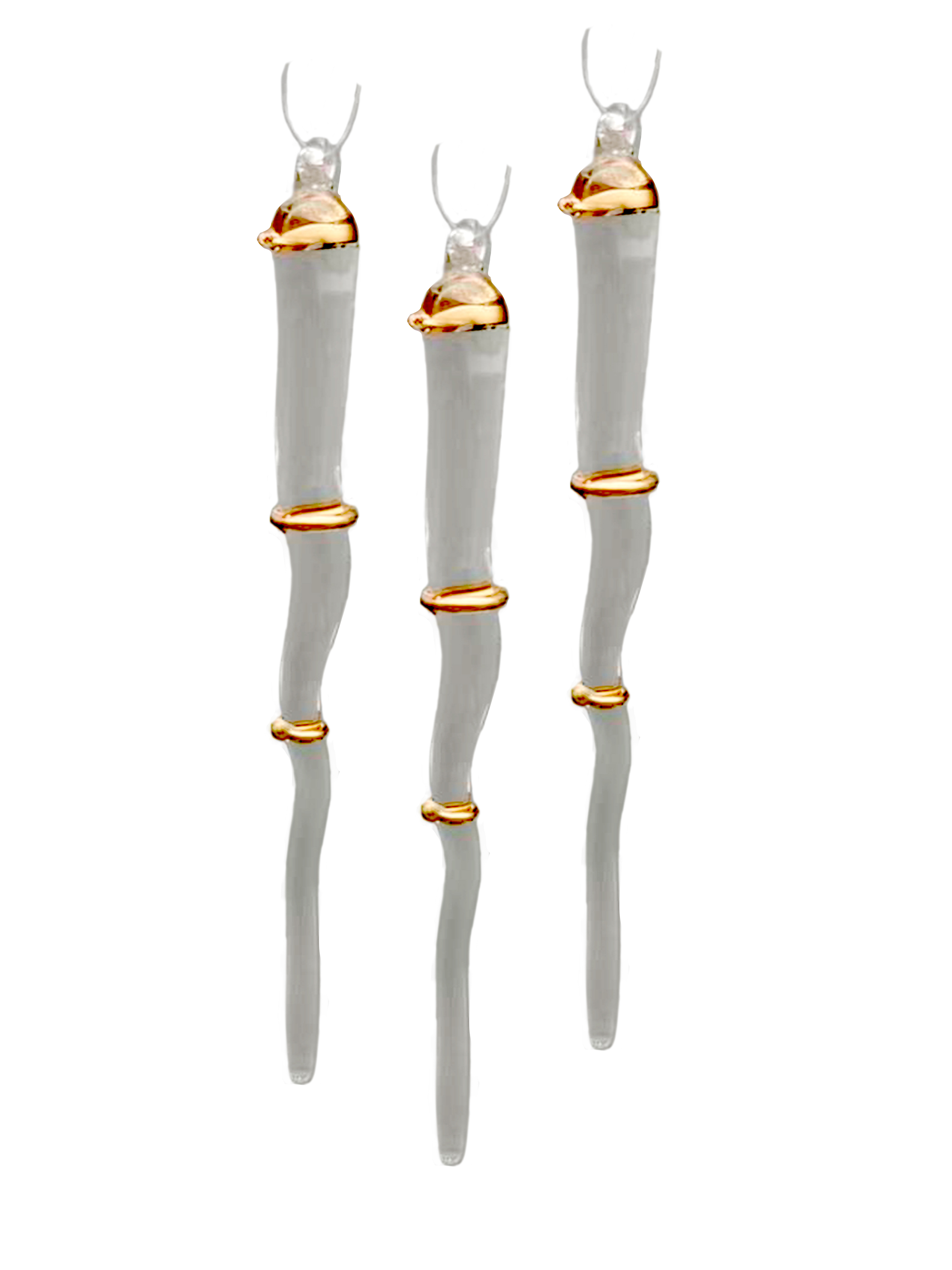 Изображение товара Набор елочных игрушек Magic time 92626 1.5 см x 1.5 см разноцветный 3 шт